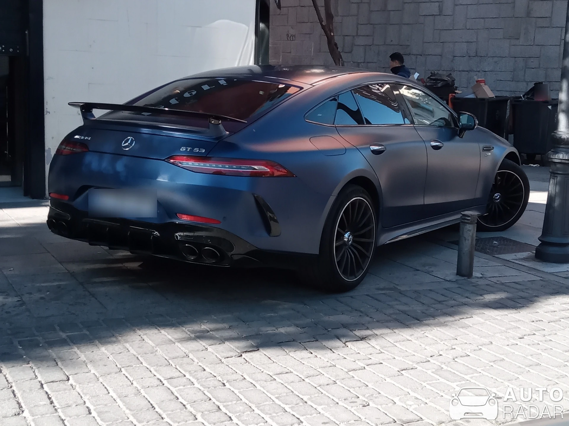 Mercedes-AMG GT 53 X290 spotted in Madrid, Spain