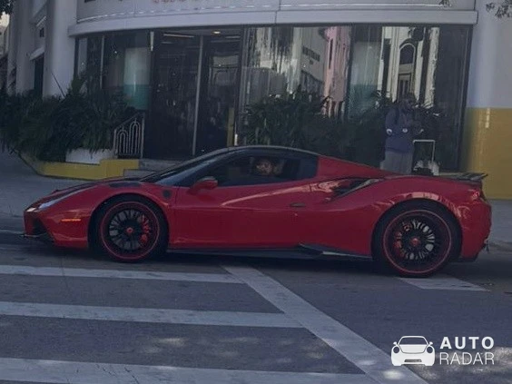 Ferrari 488 GTB spotted in Miami, United States