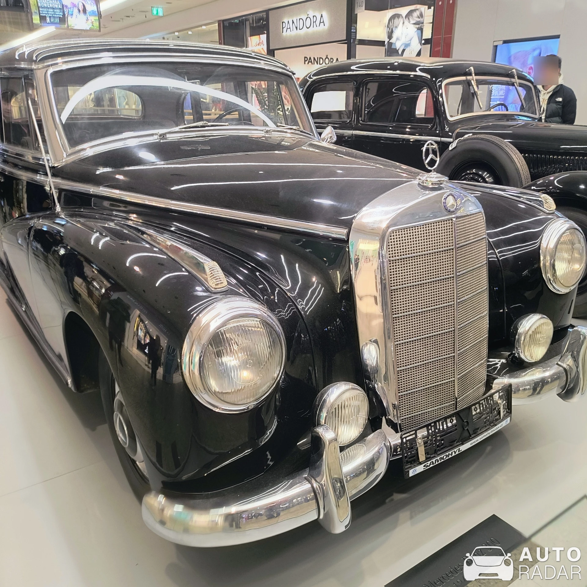 Mercedes-Benz 300 Adenauer spotted in Kraków