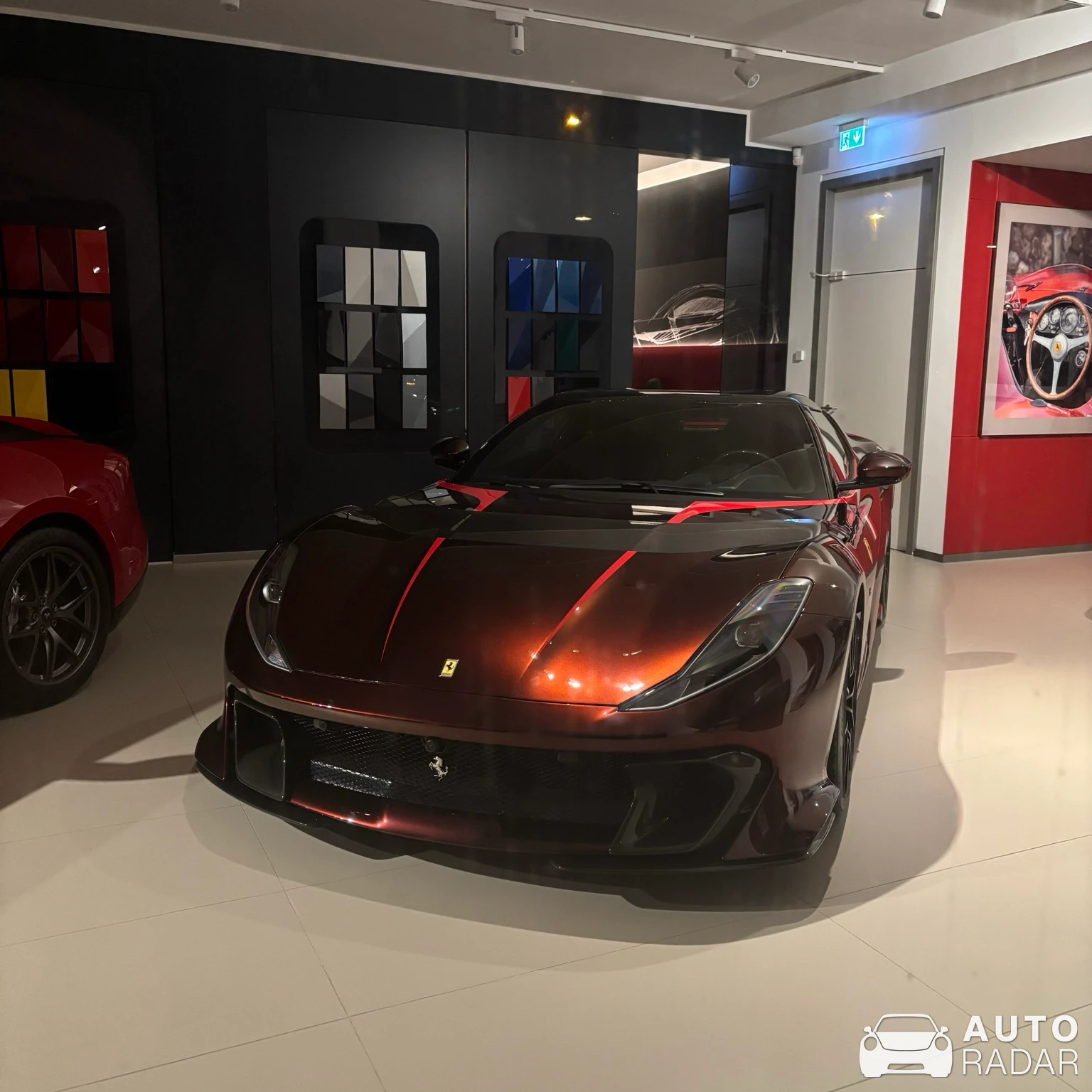 Ferrari 812 Competizione A Cavalcade 10th Anniversary Edition spotted in Monaco di Baviera
