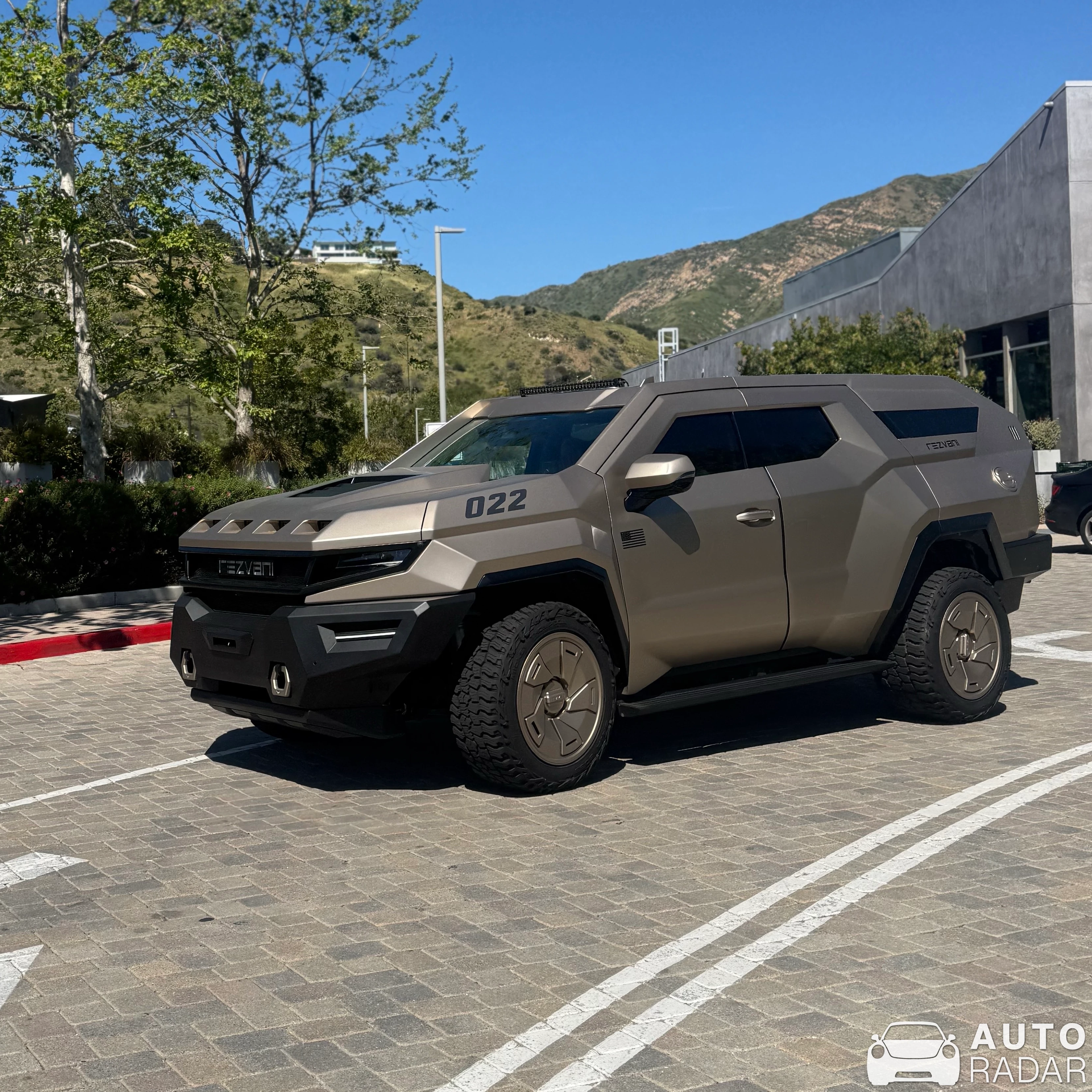 Rezvani Vengeance spotted in Malibu