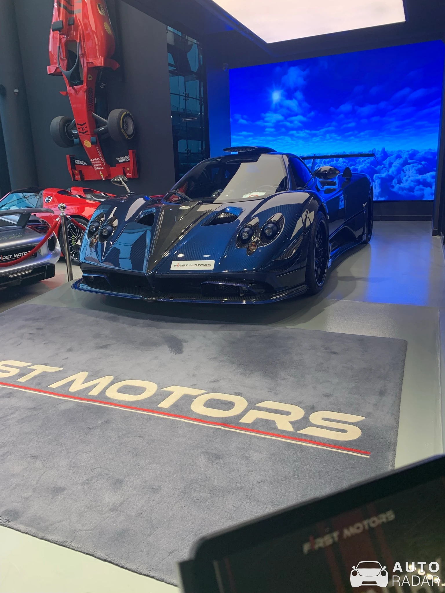 Pagani Zonda 760 MY Roadster spotted in Dubai