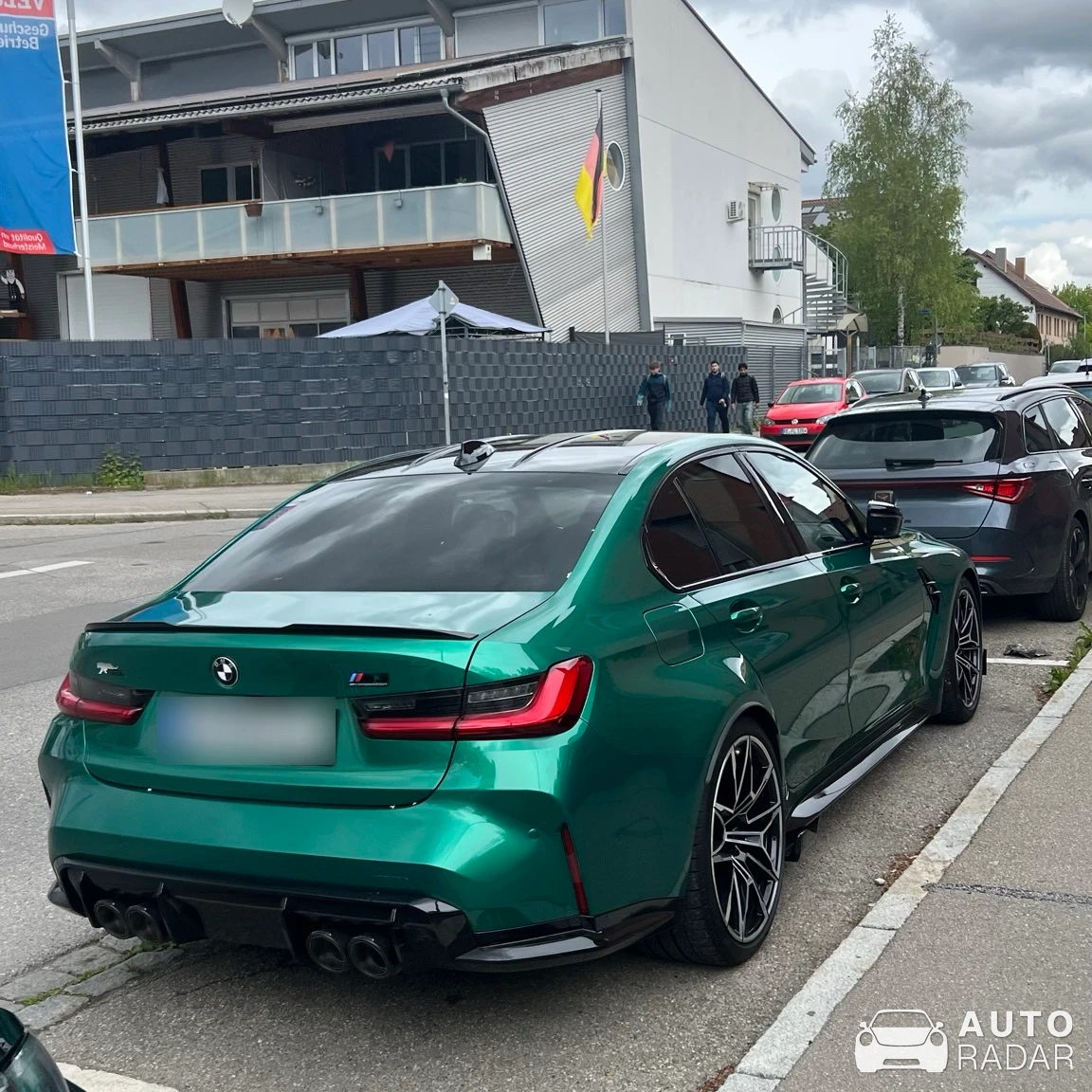BMW M3 G80 Sedan Competition spotted in Kempten (Allgäu)
