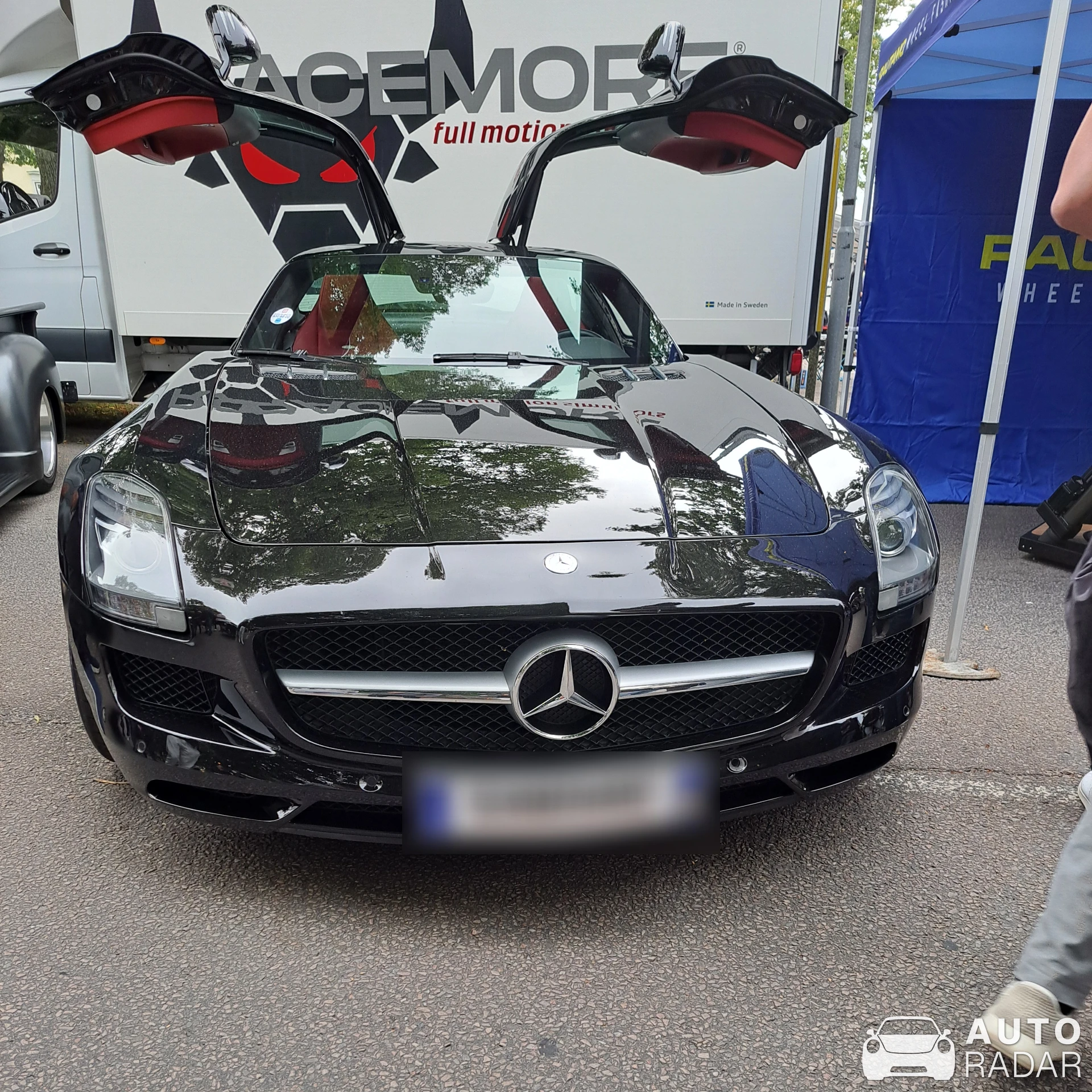 Mercedes-Benz SLS AMG spotted in Lidköping
