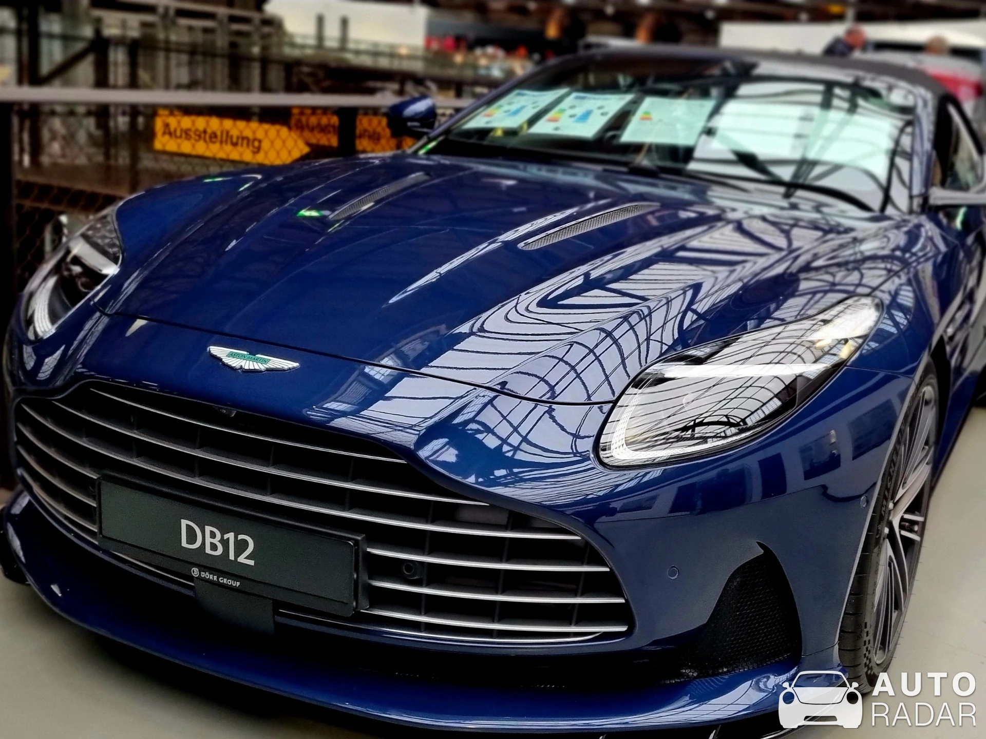 Aston Martin DB12 spotted in Düsseldorf, Germany