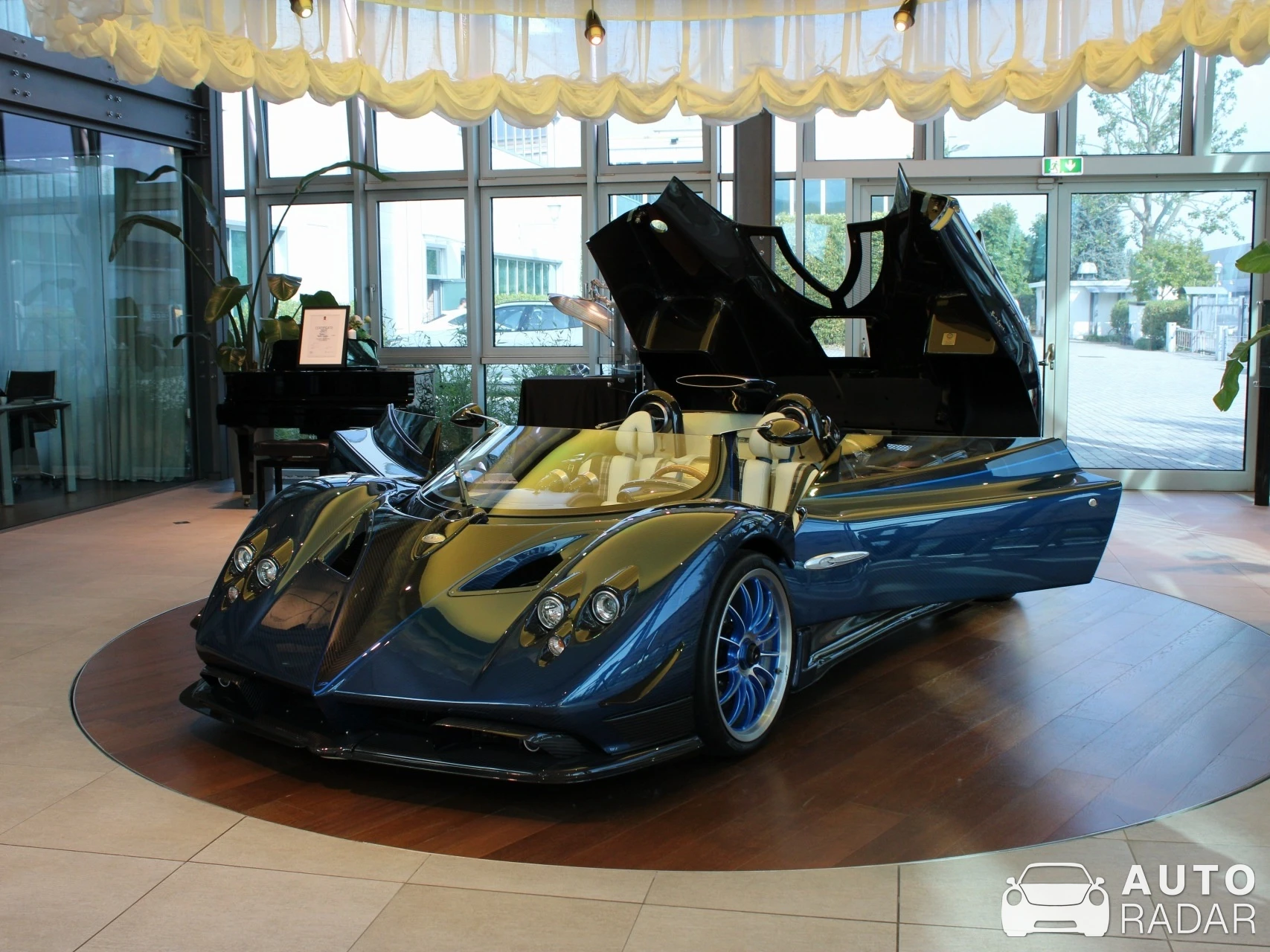 Pagani Zonda HP Barchetta spotted in San Cesario sul Panaro