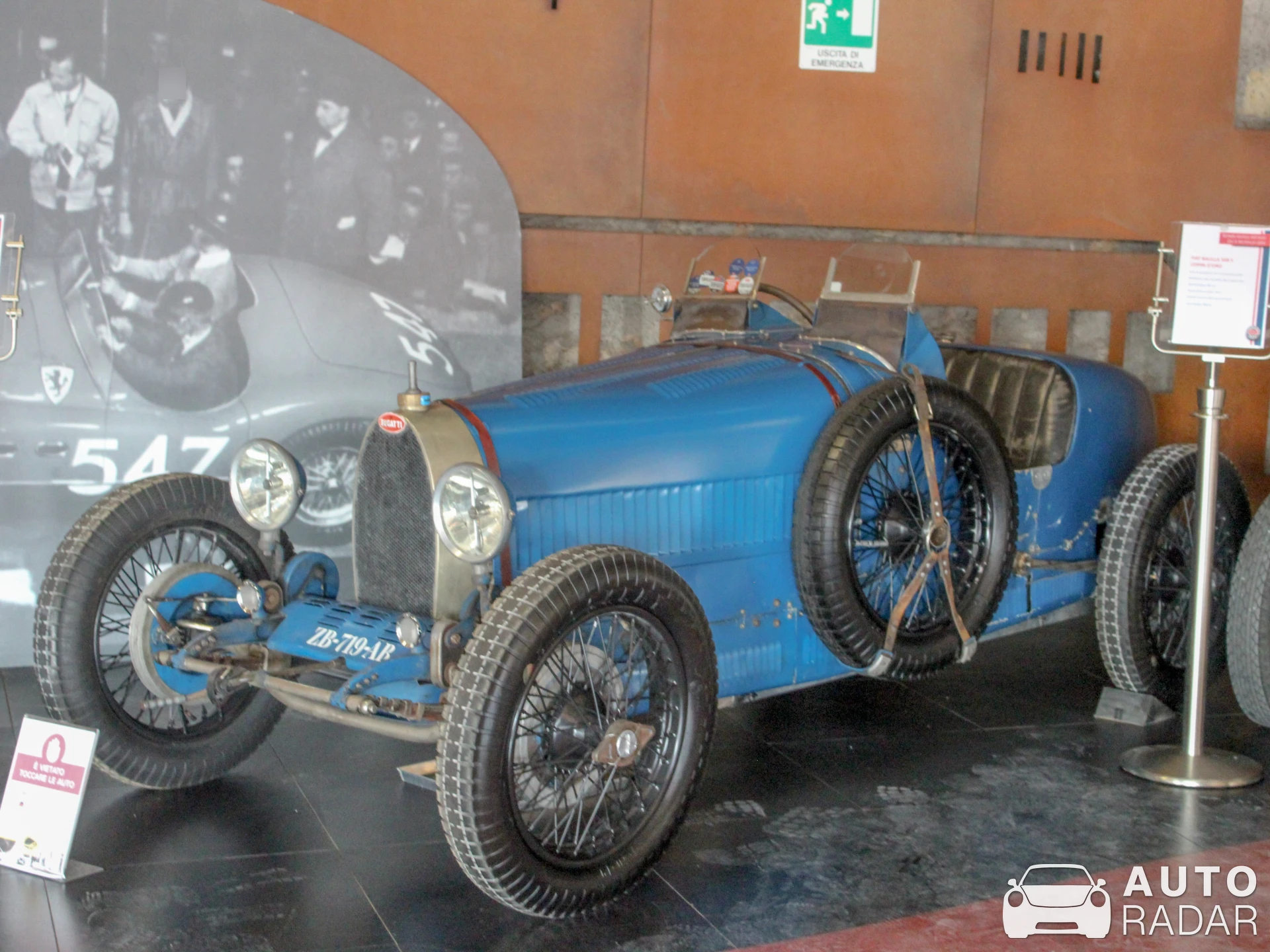 Bugatti Type 35 spotted in Brescia, Italy