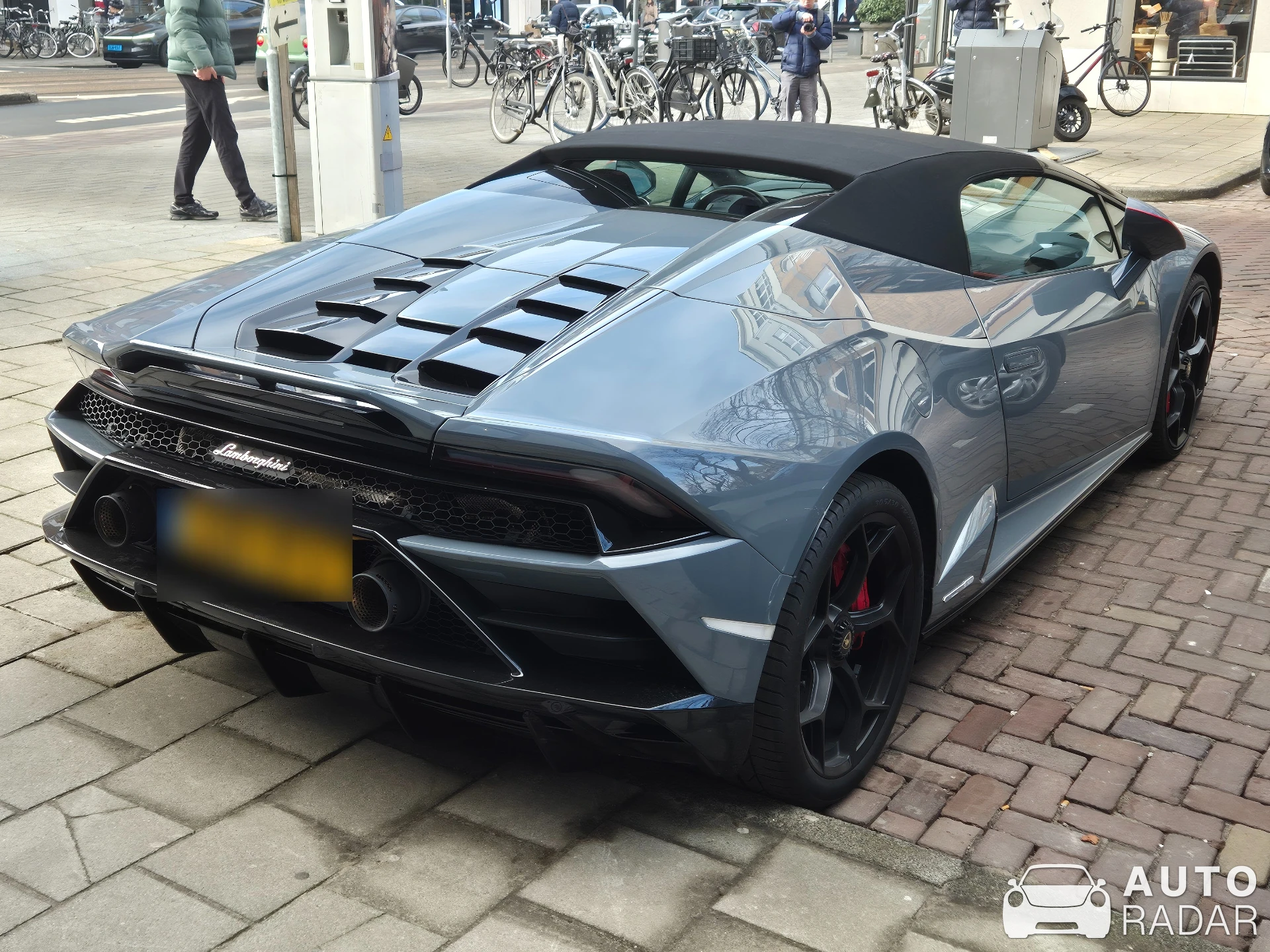 Lamborghini Huracán LP640-4 EVO Spyder spotted in Amsterdam, Netherlands