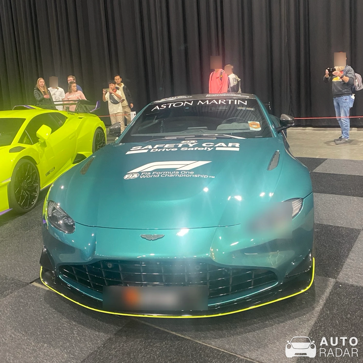 Aston Martin Vantage F1 Safety Car spotted in Rotterdam