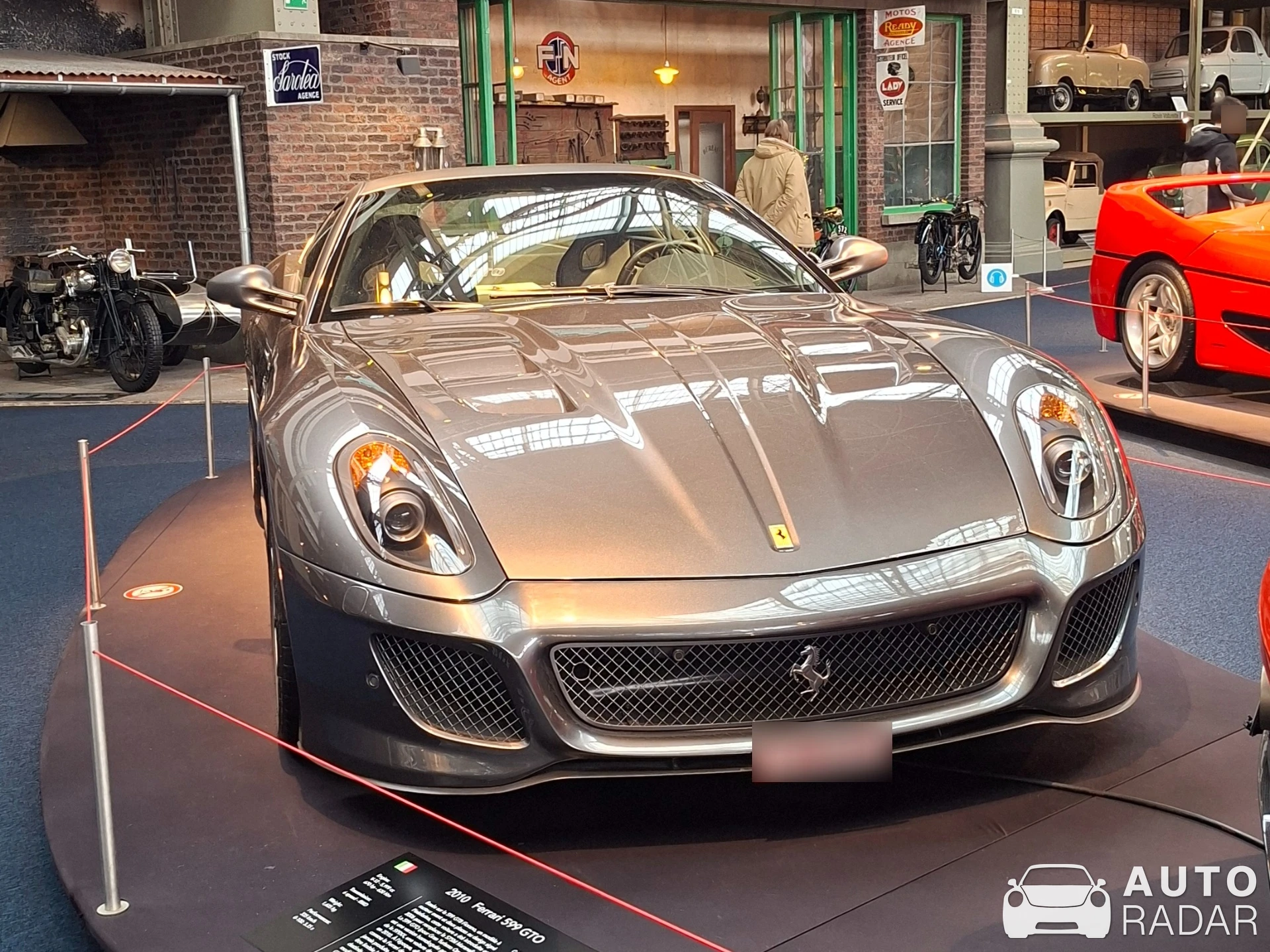 Ferrari 599 GTO spotted in Brussels, Belgium
