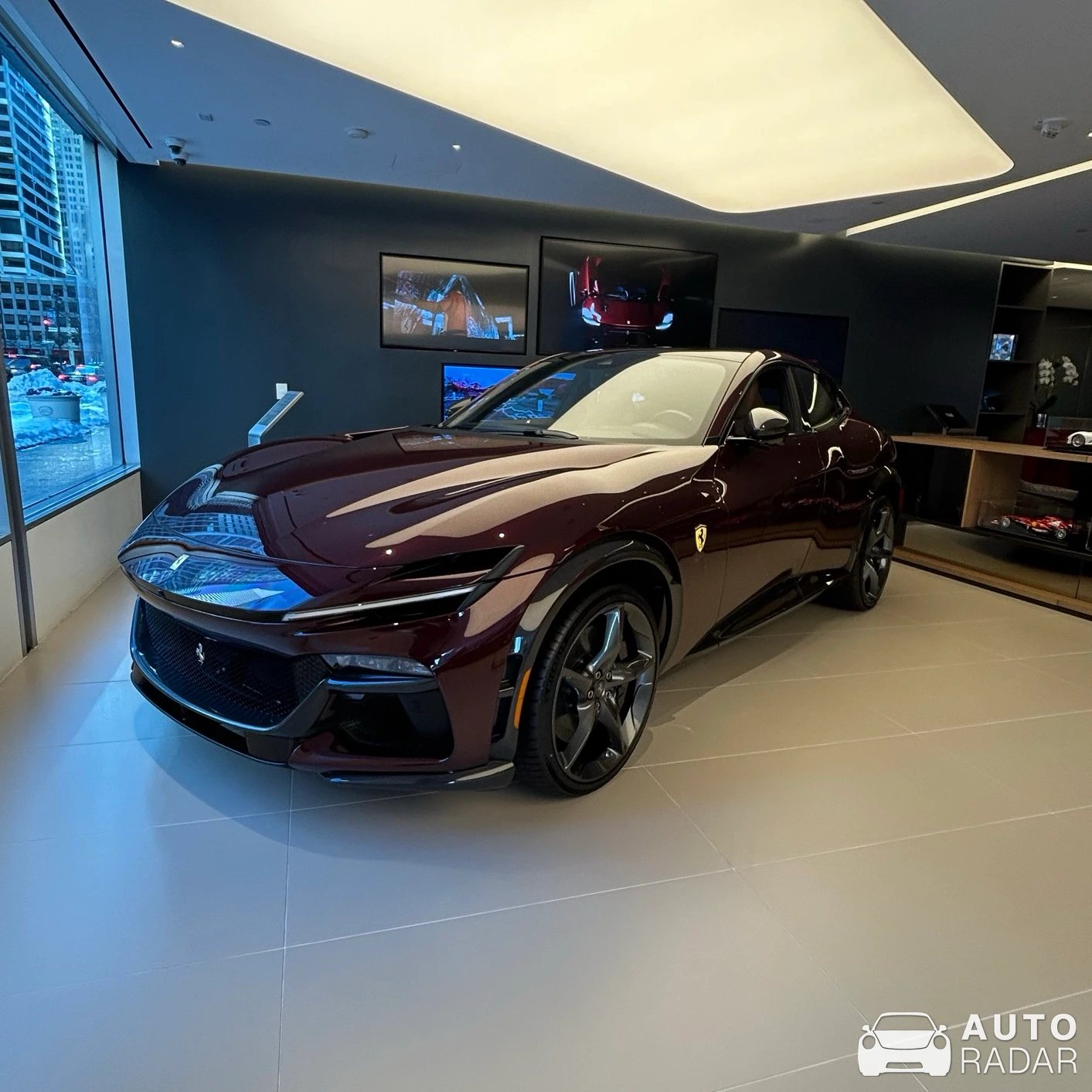 Ferrari Purosangue spotted in New York, United States