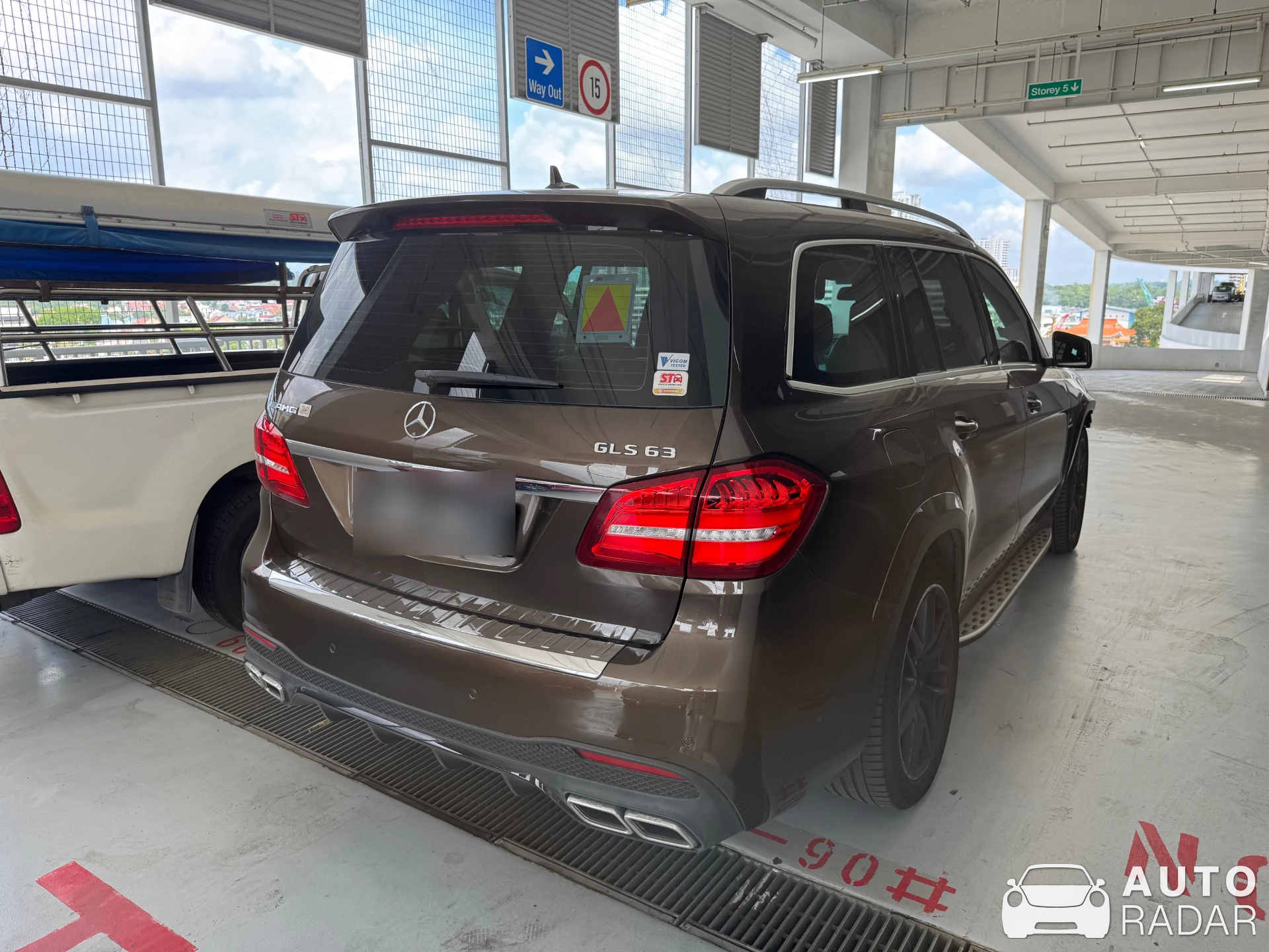 Mercedes-AMG GLS 63 X166 spotted in Singapore
