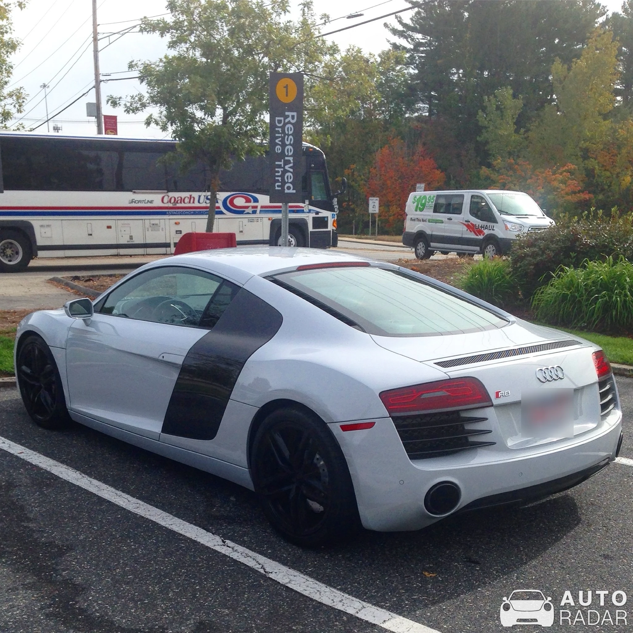 Audi R8 spotted in Shrewsbury