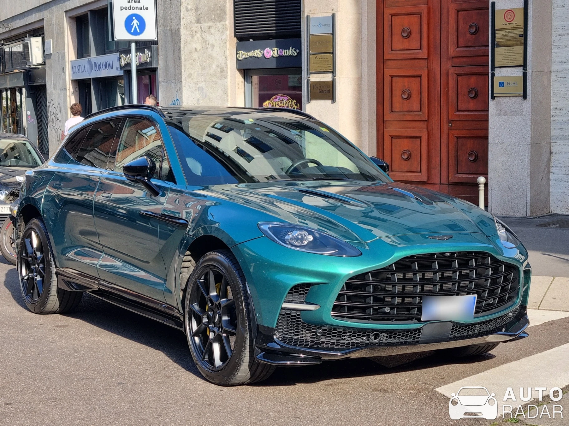 Aston Martin DBX707 spotted in Milano, Italia