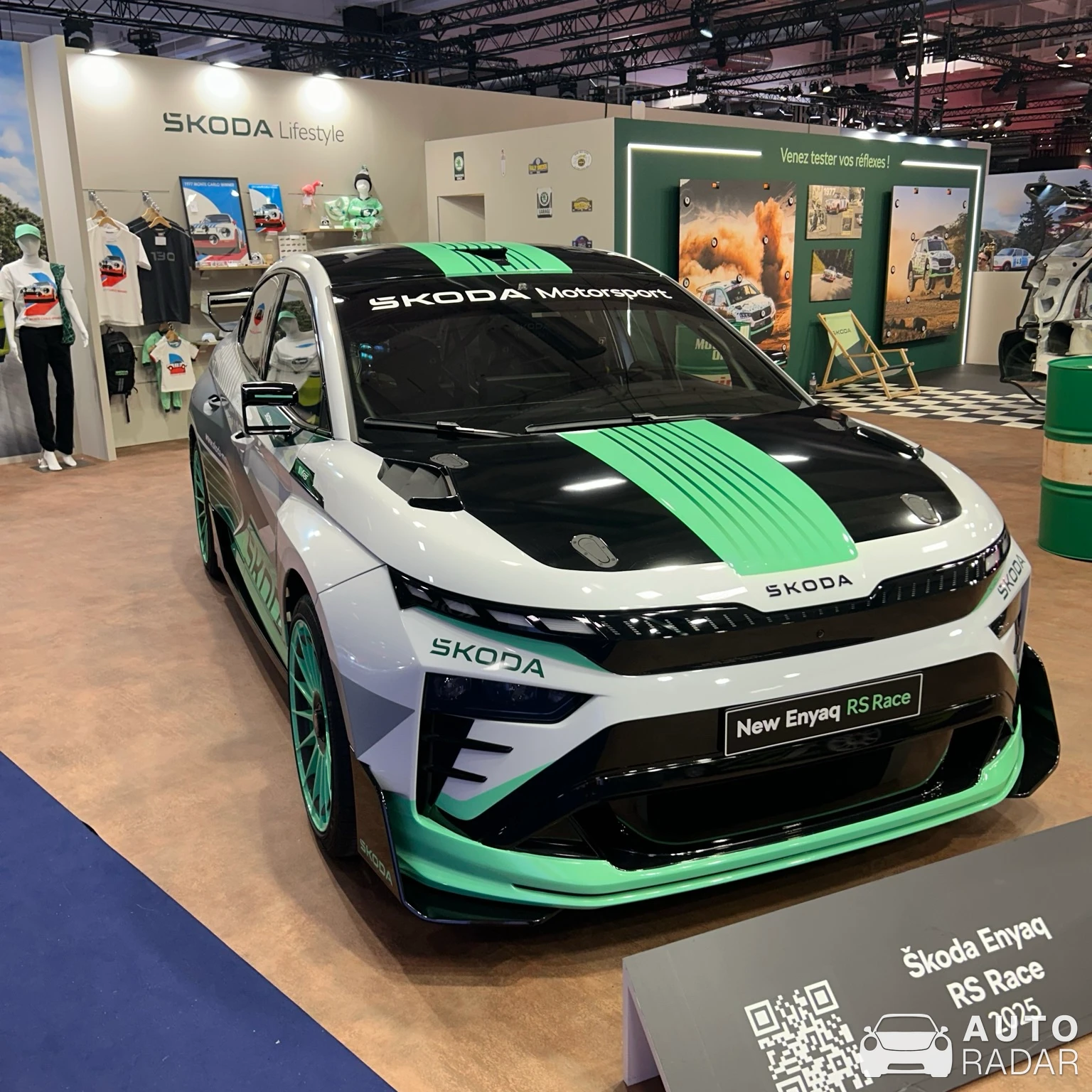Škoda Enyaq spotted in Paris