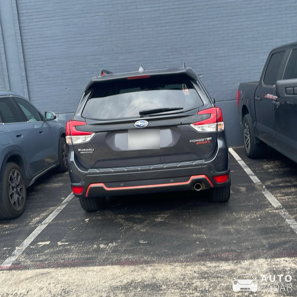 Subaru Forester STi spotted in Dallas