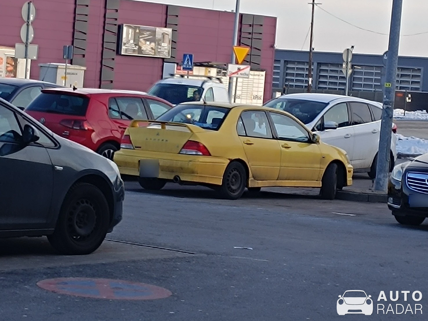 Mitsubishi Lancer OZ Rally spotted in Rydułtowy