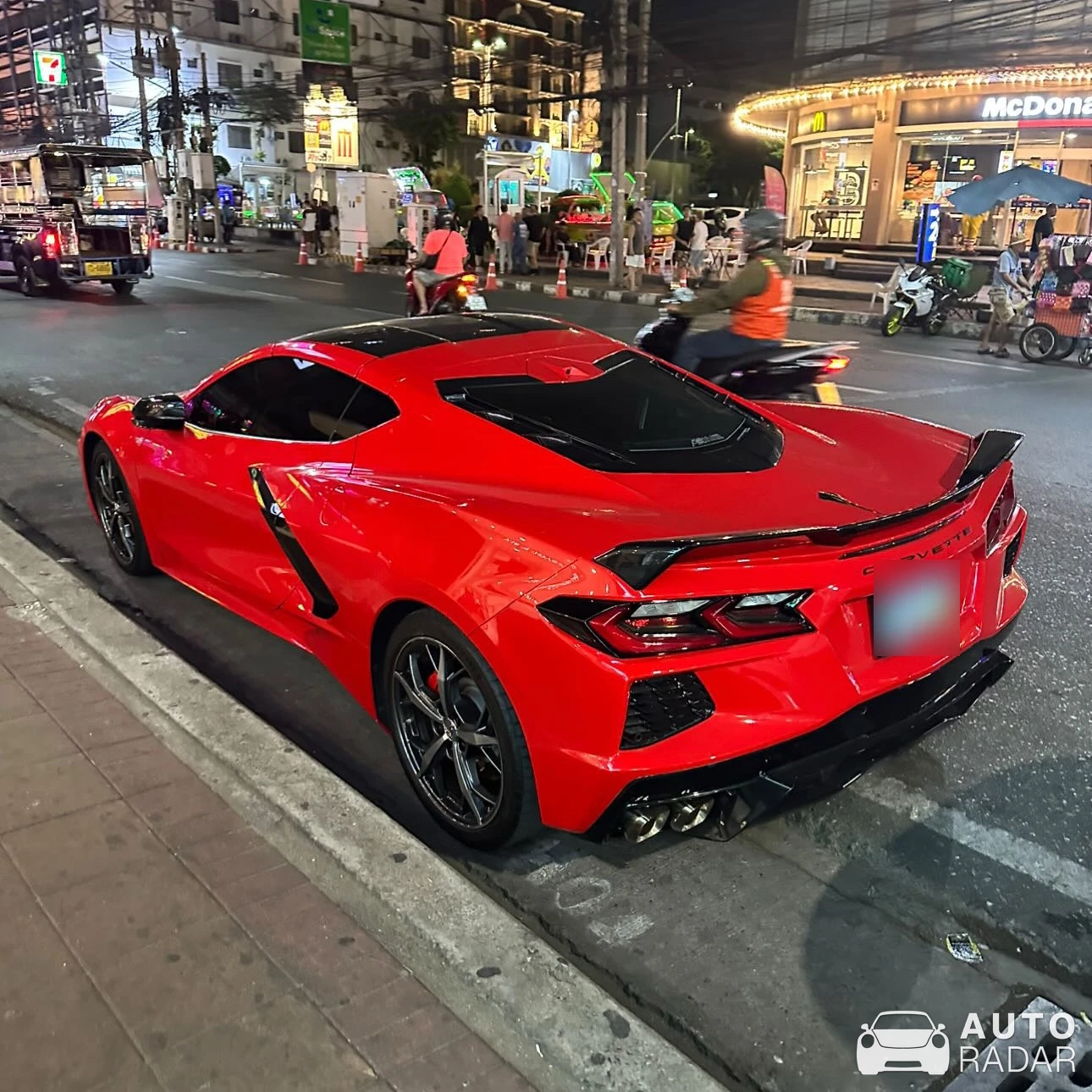 Chevrolet Corvette C8 Stingray spotted in Quezon City, Philippines