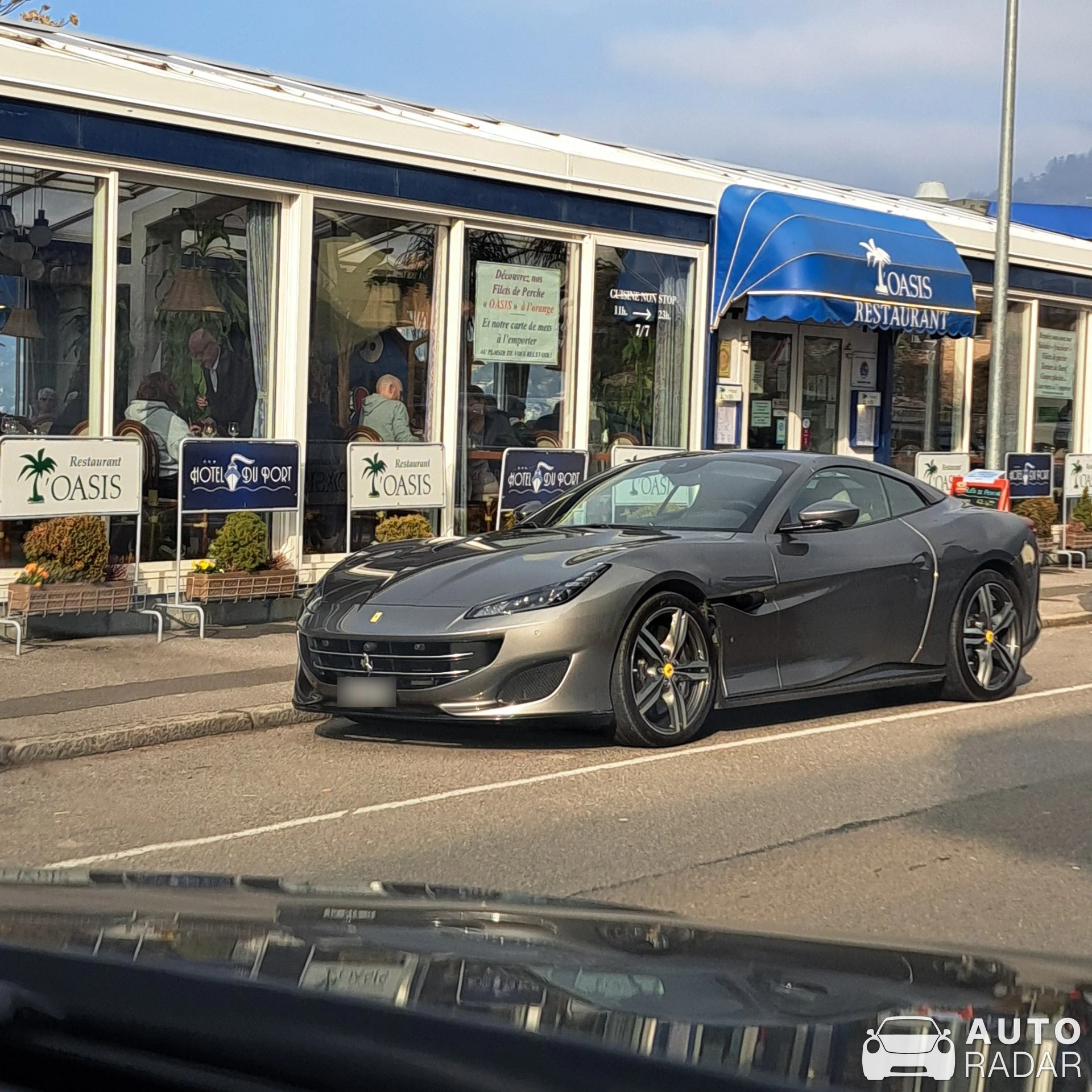 Ferrari Portofino M spotted in Villeneuve, Suisse