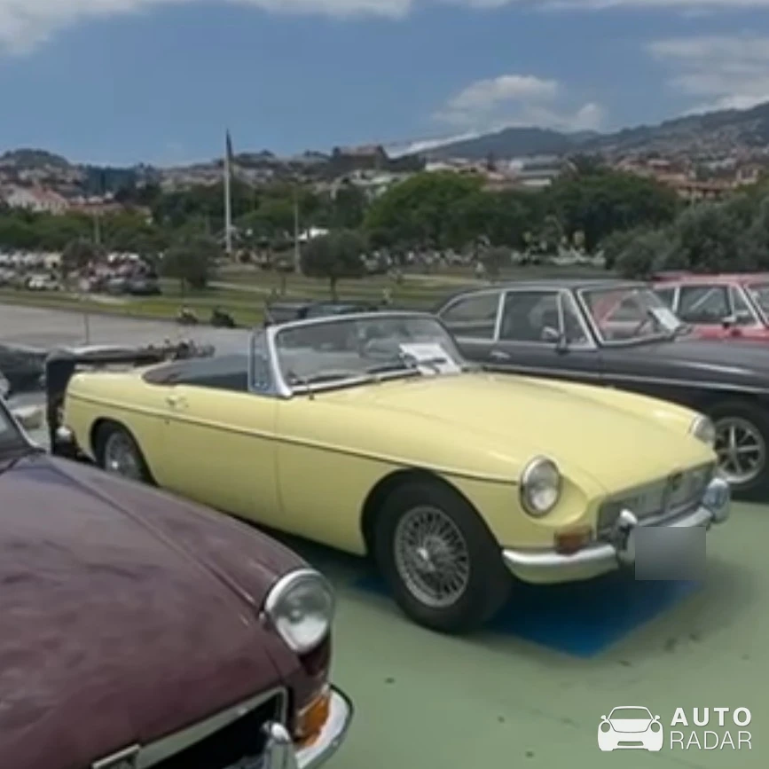 MG MGB spotted in Lisbon, Portugal