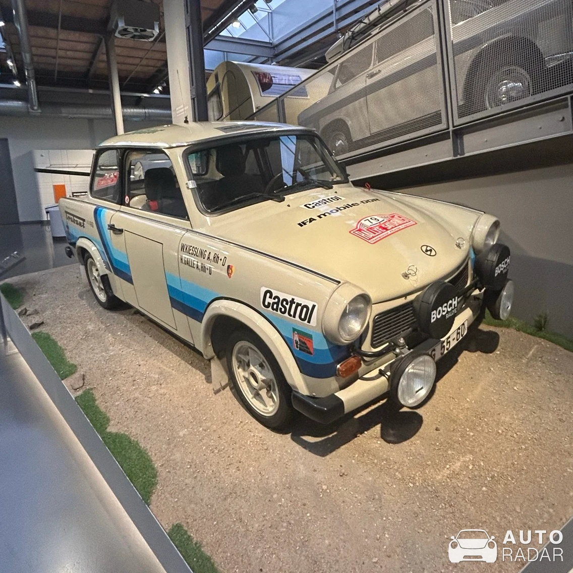 Trabant 601 Rallye spotted in Zwickau