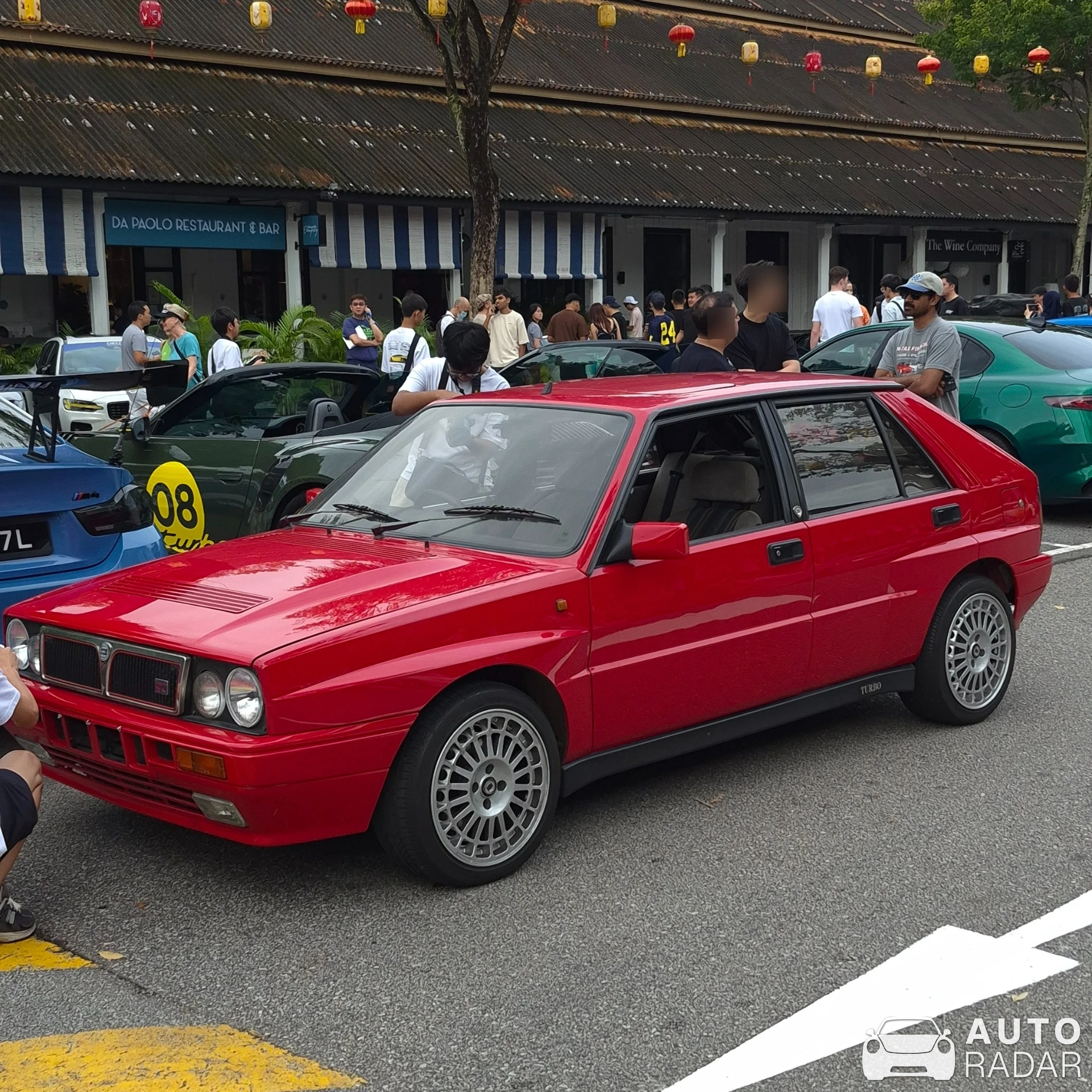 Lancia Delta HF Integrale 16V spotted in Singapore