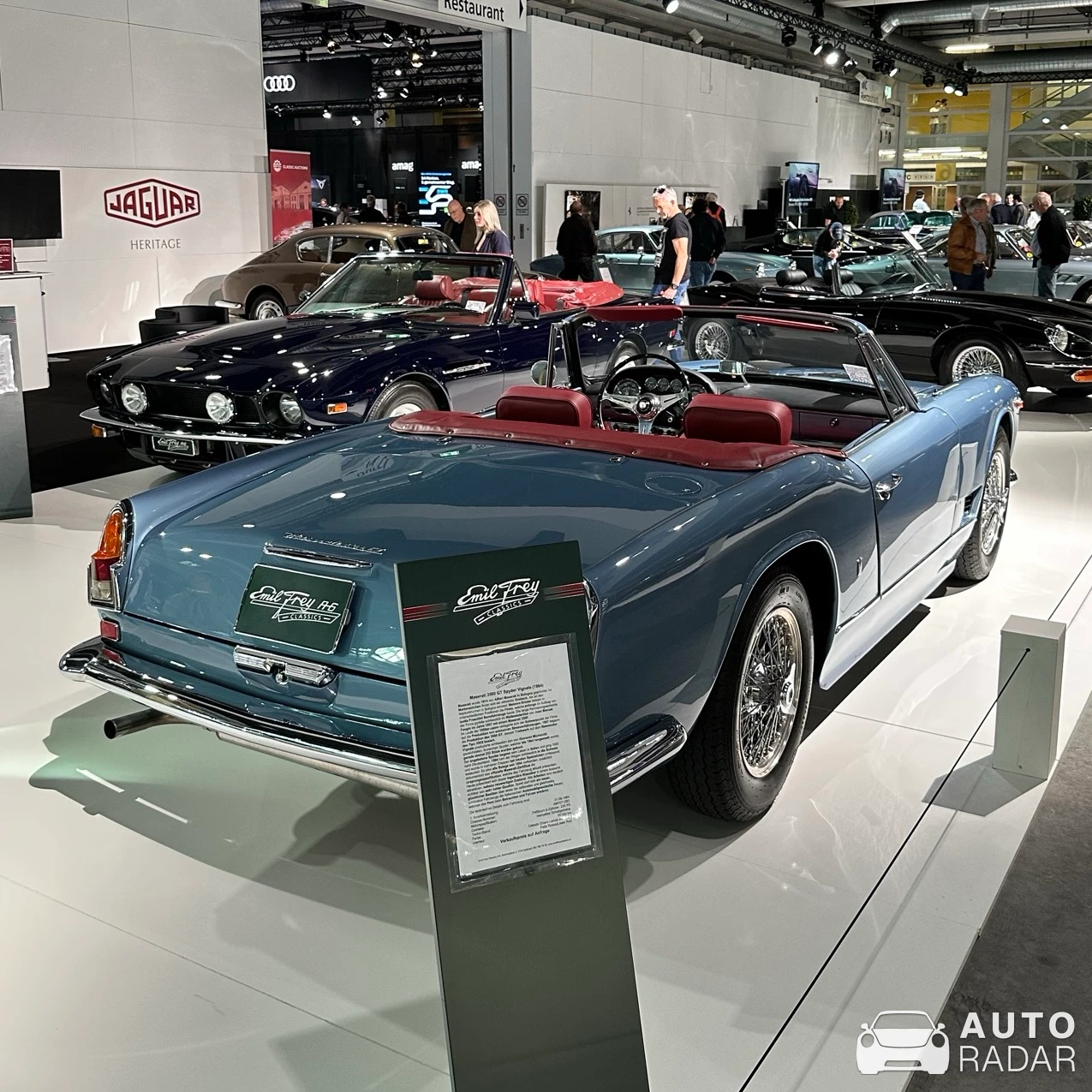 Maserati 3500GT Vignale Spider spotted in Zürich