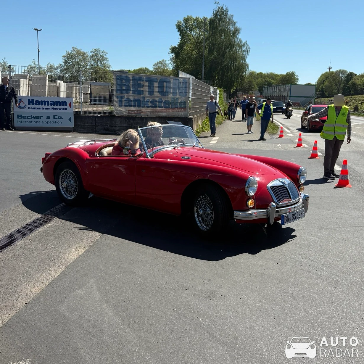 MGA 1600 Coupe spotted in Neuwied