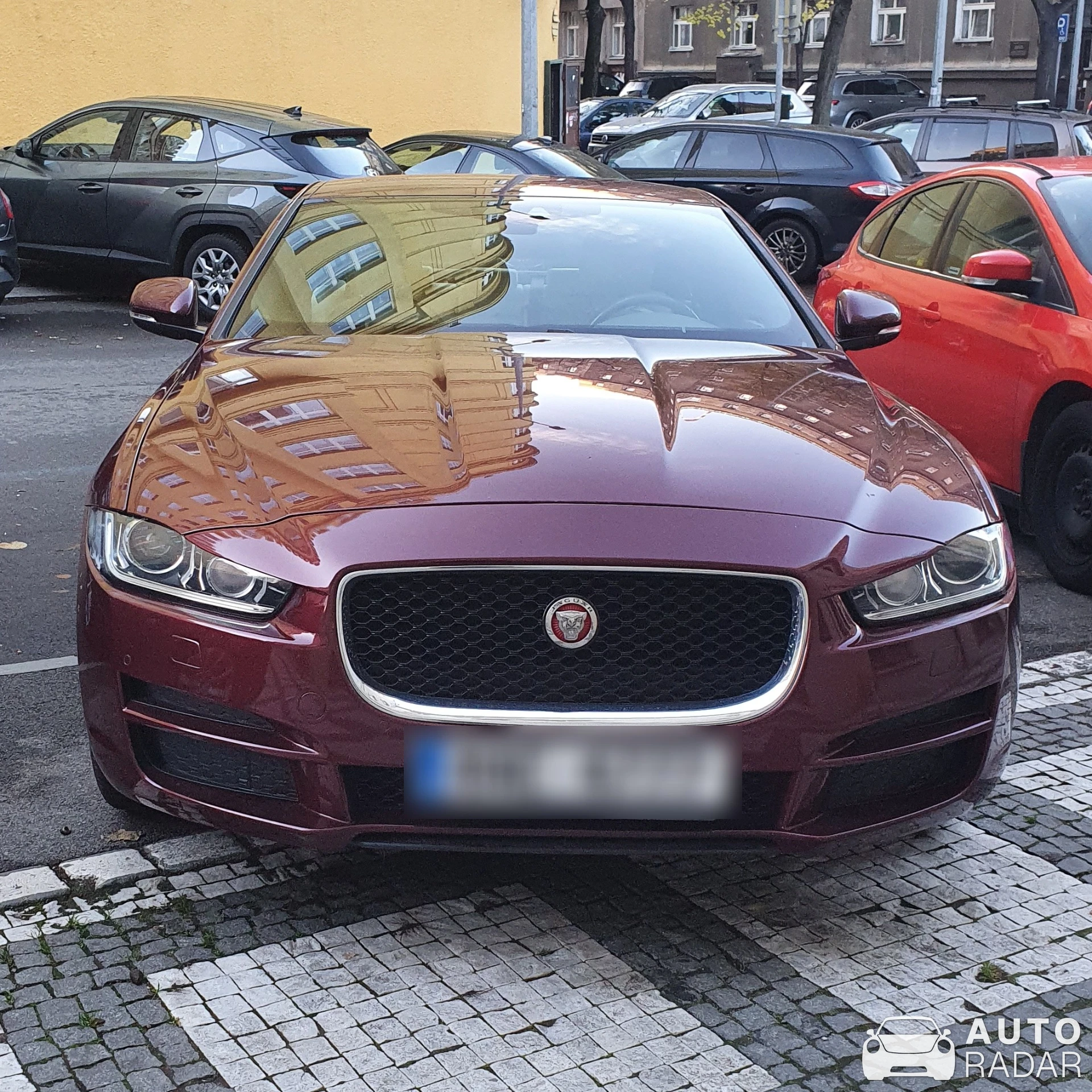 Jaguar XE spotted in Praha 3, Czechia
