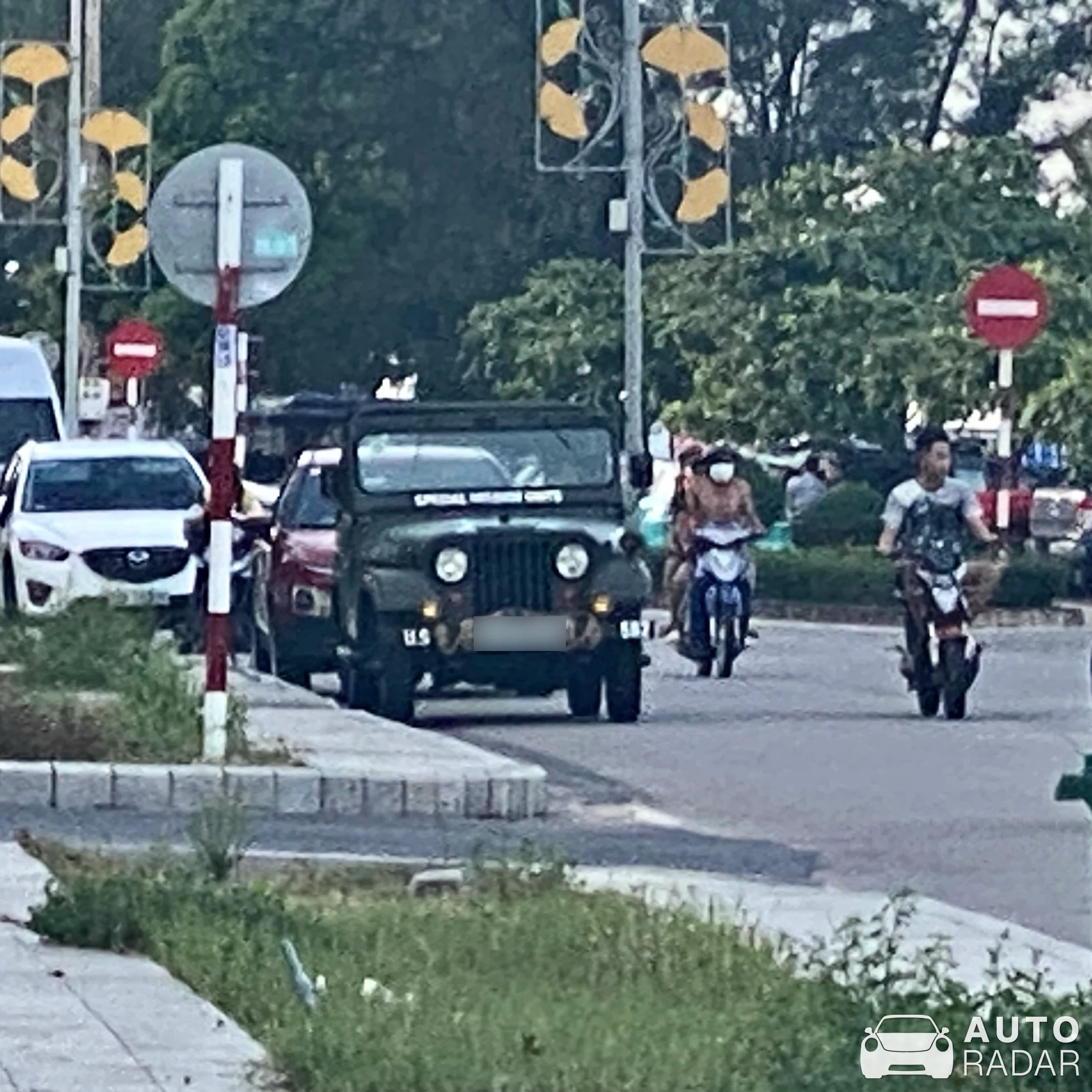 Jeep Willys MB spotted in Đồng Hới