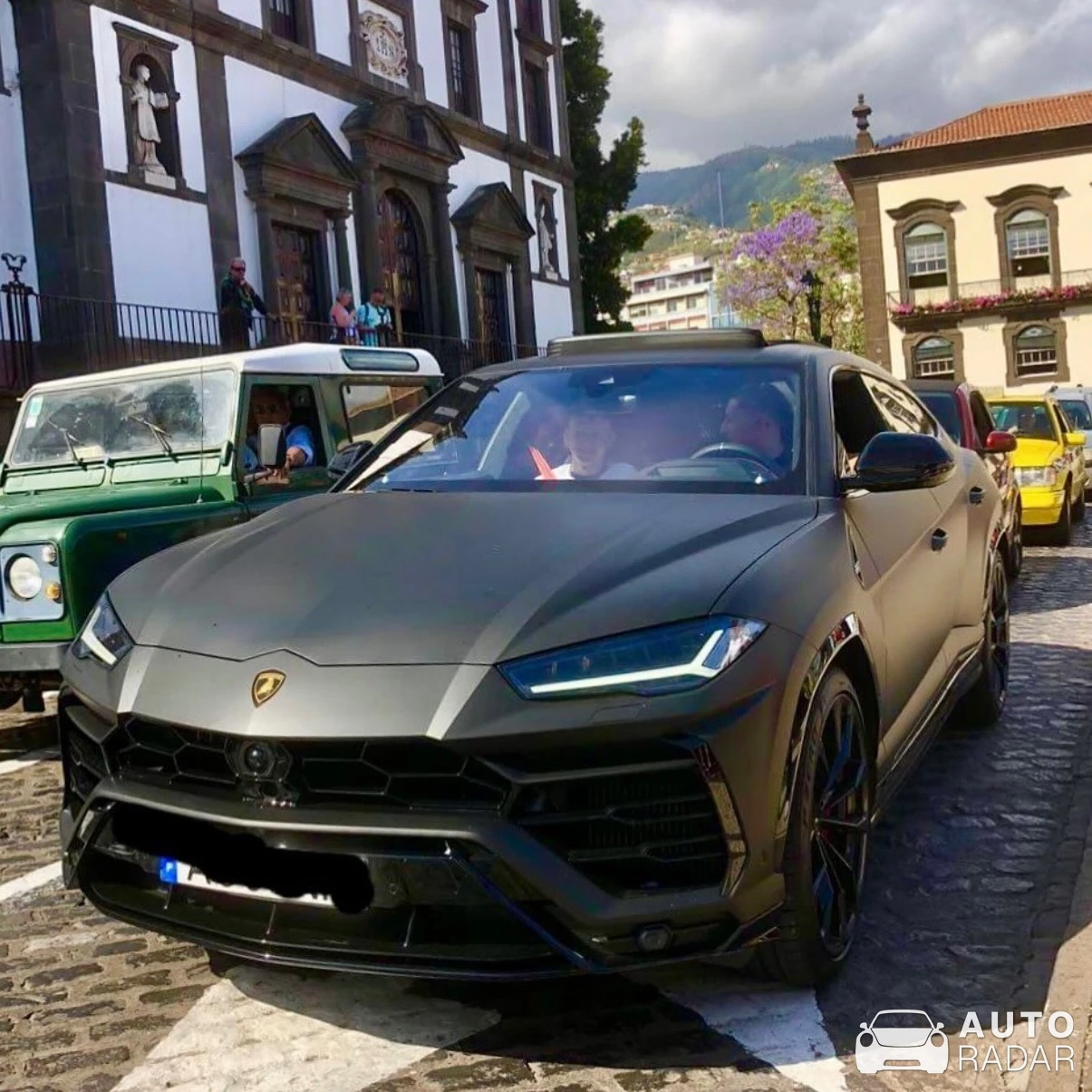 Lamborghini Urus spotted in Lisbon, Portugal