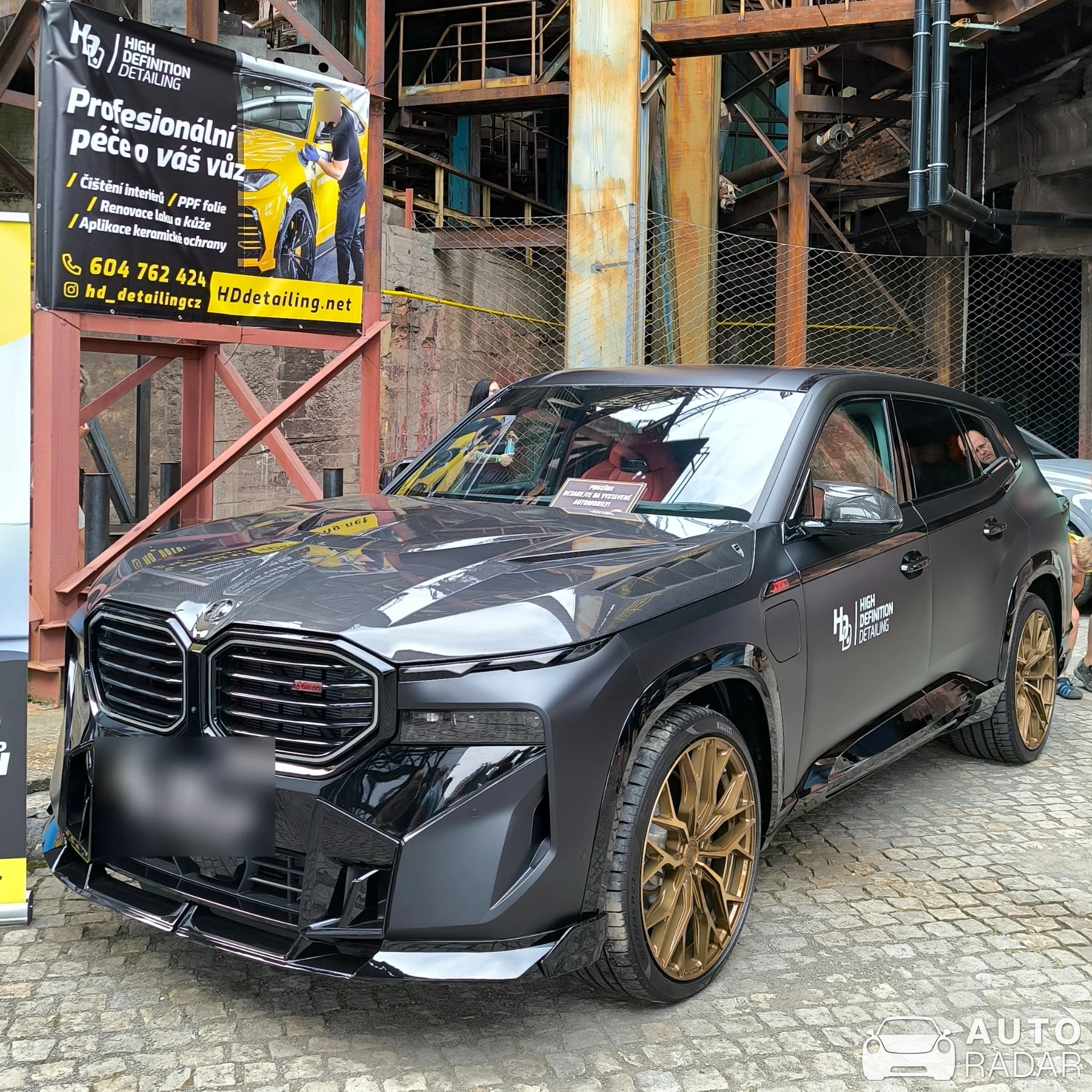 BMW XM G09 Label Red Larte Design spotted in Ostrava, Czech Republic