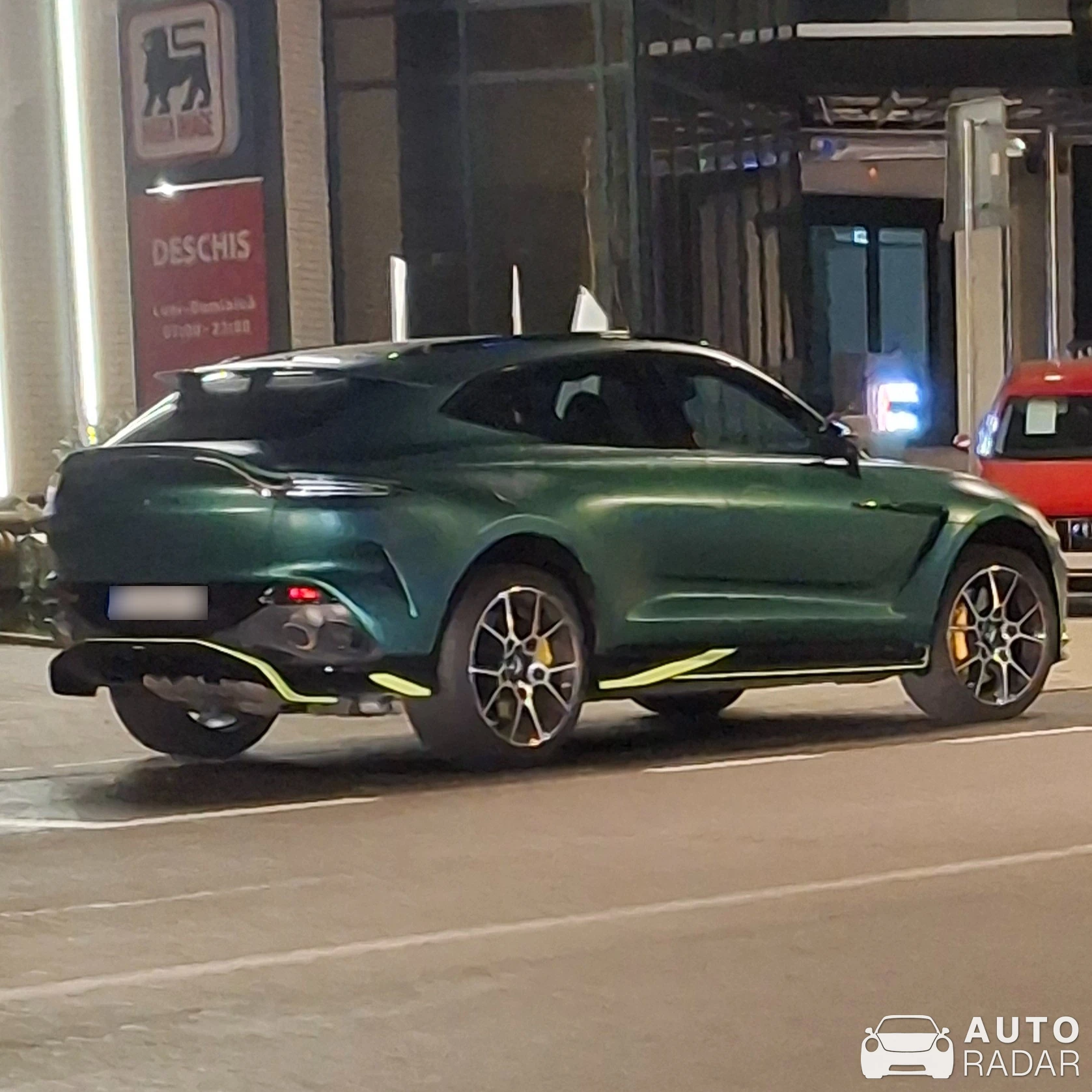Aston Martin DBX707 AMR23 Edition spotted in Cluj-Napoca, Romania