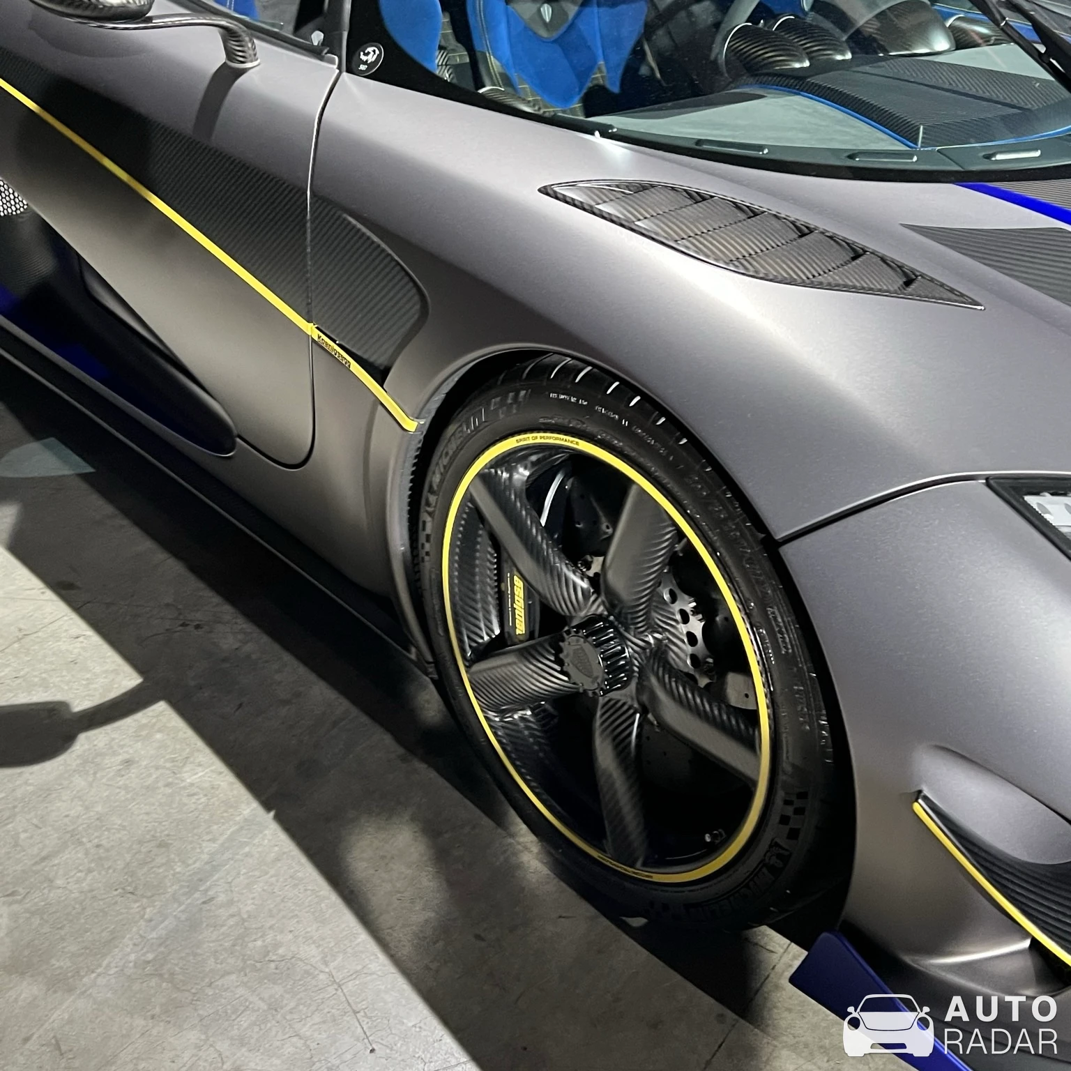 Koenigsegg Agera RS Prototype spotted in Zürich, Schweiz