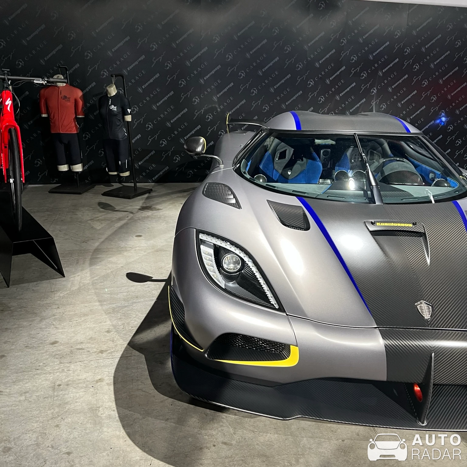 Koenigsegg Agera RS Prototype spotted in Zürich