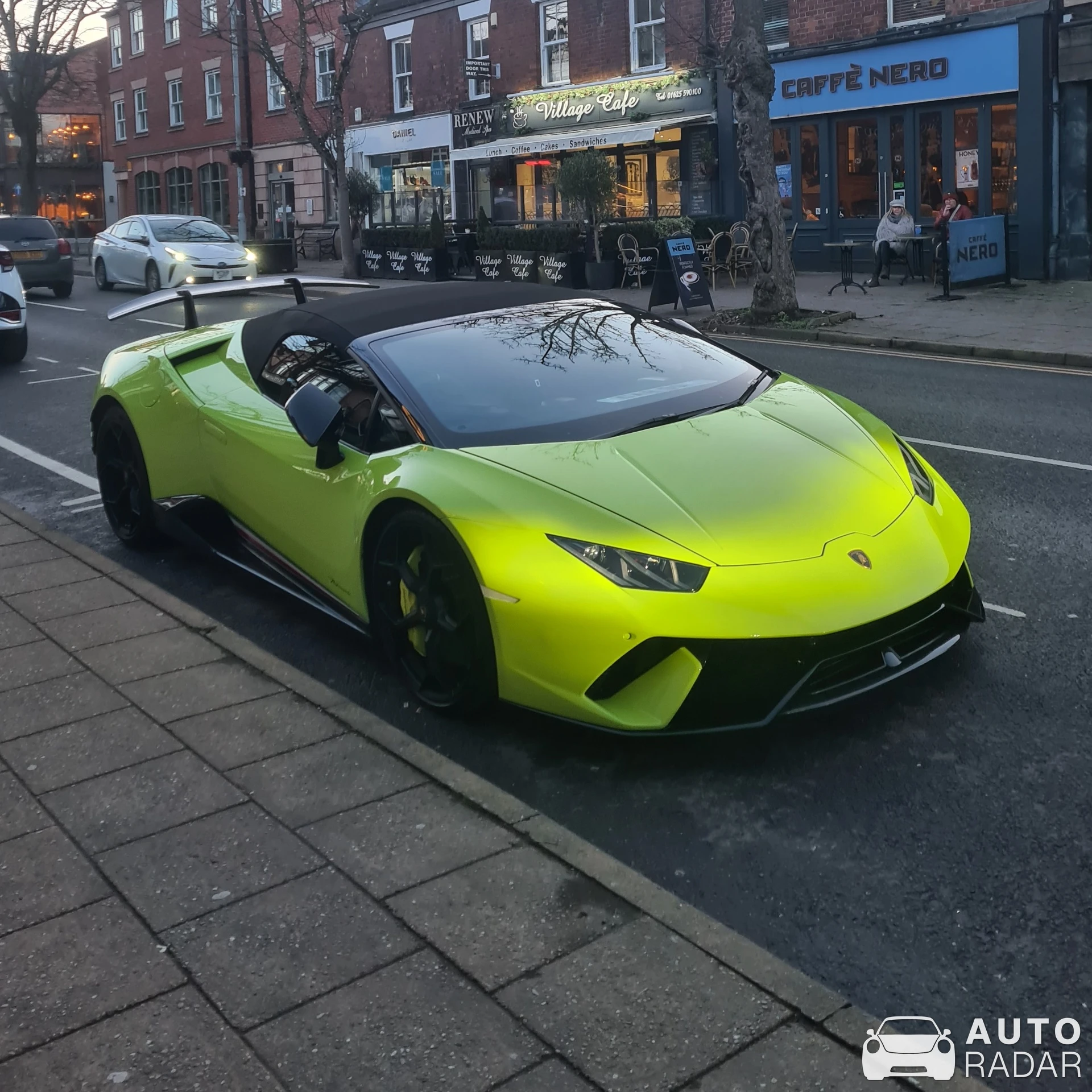 Lamborghini Huracán LP640-4 Performante Spyder spotted in Alderley Edge, United Kingdom