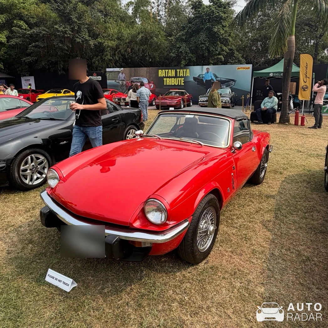 Triumph Spitfire 1500 spotted in Mumbai, India