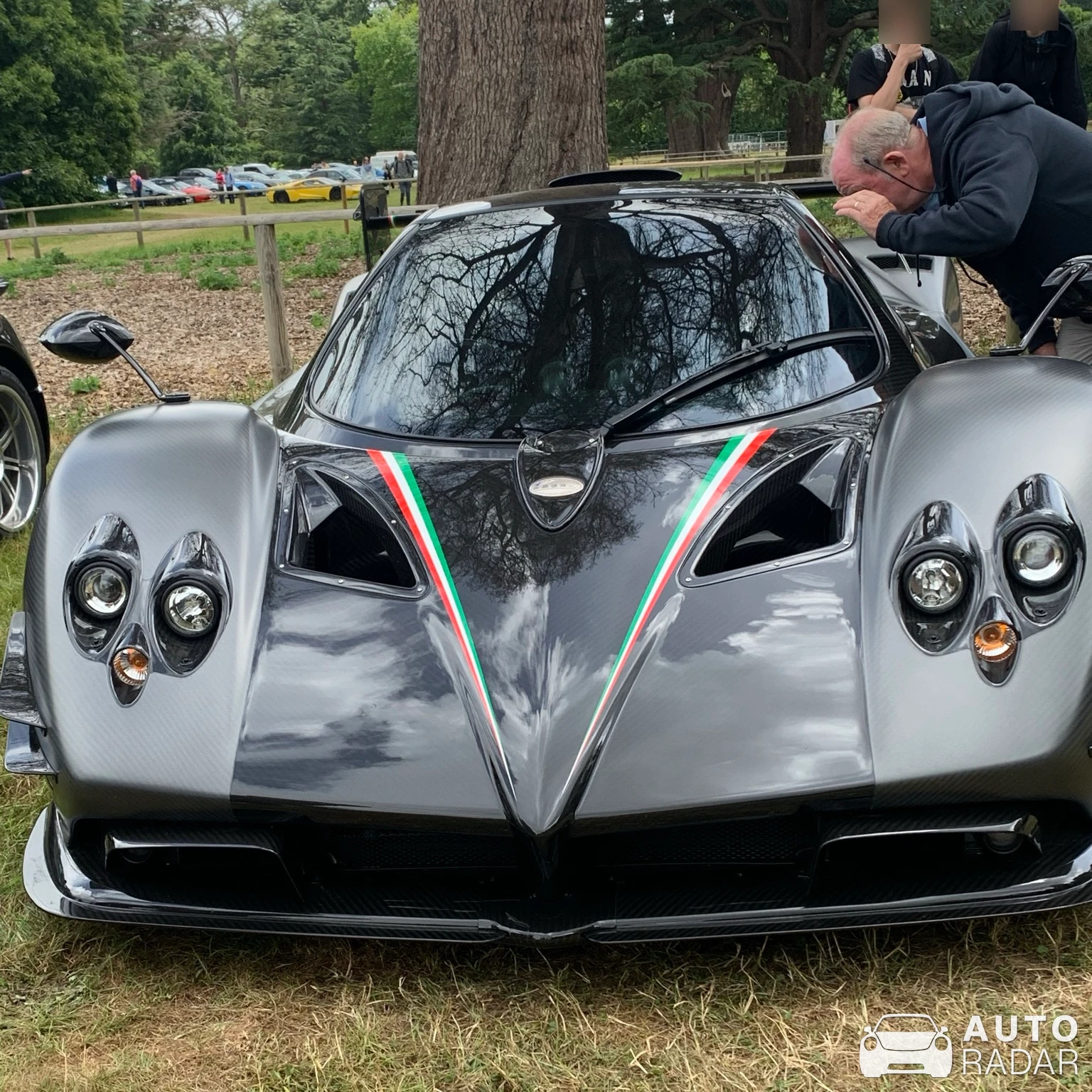 Pagani Zonda Tricolore spotted in Chichester
