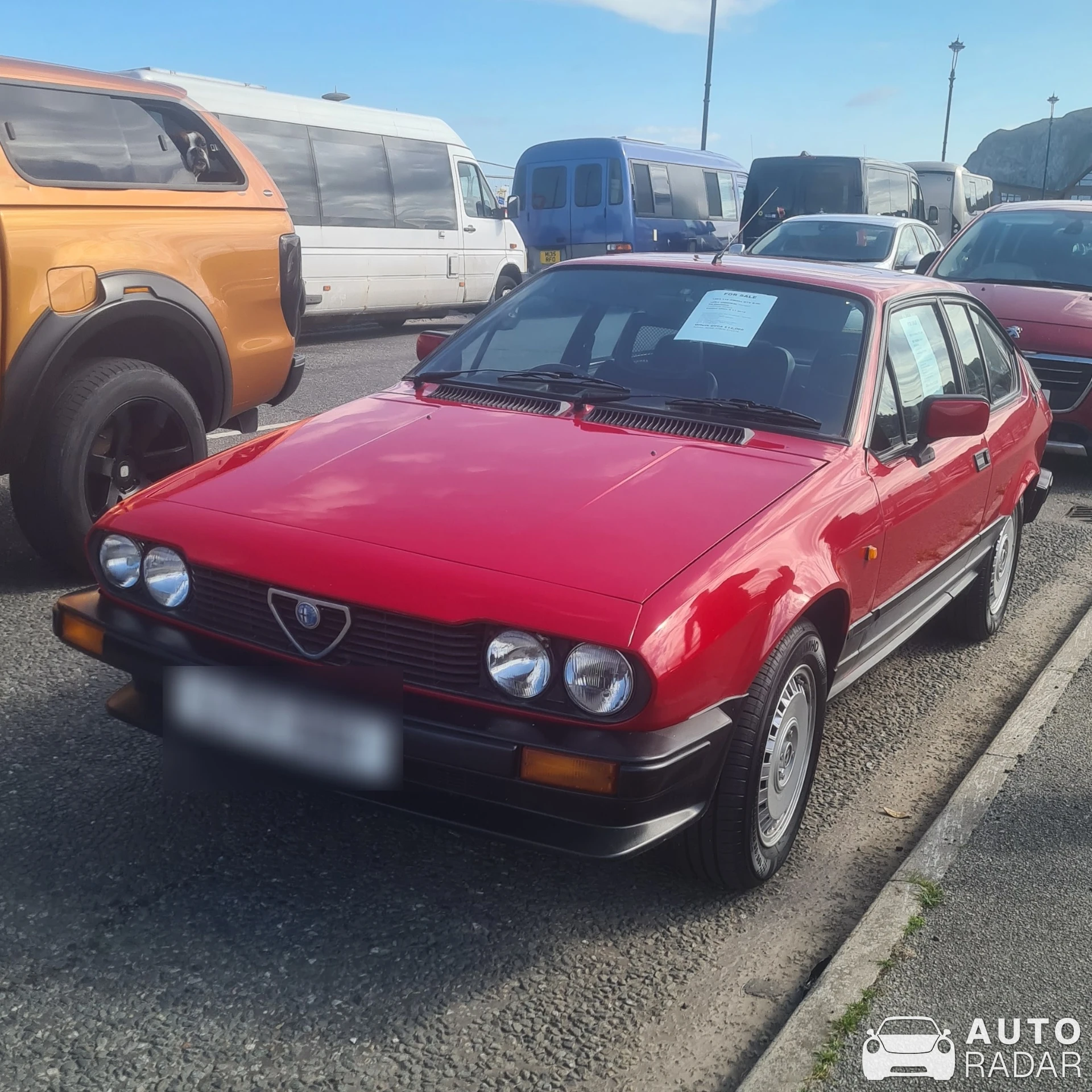 Alfa Romeo Alfetta GTV 2000 spotted in Llandudno