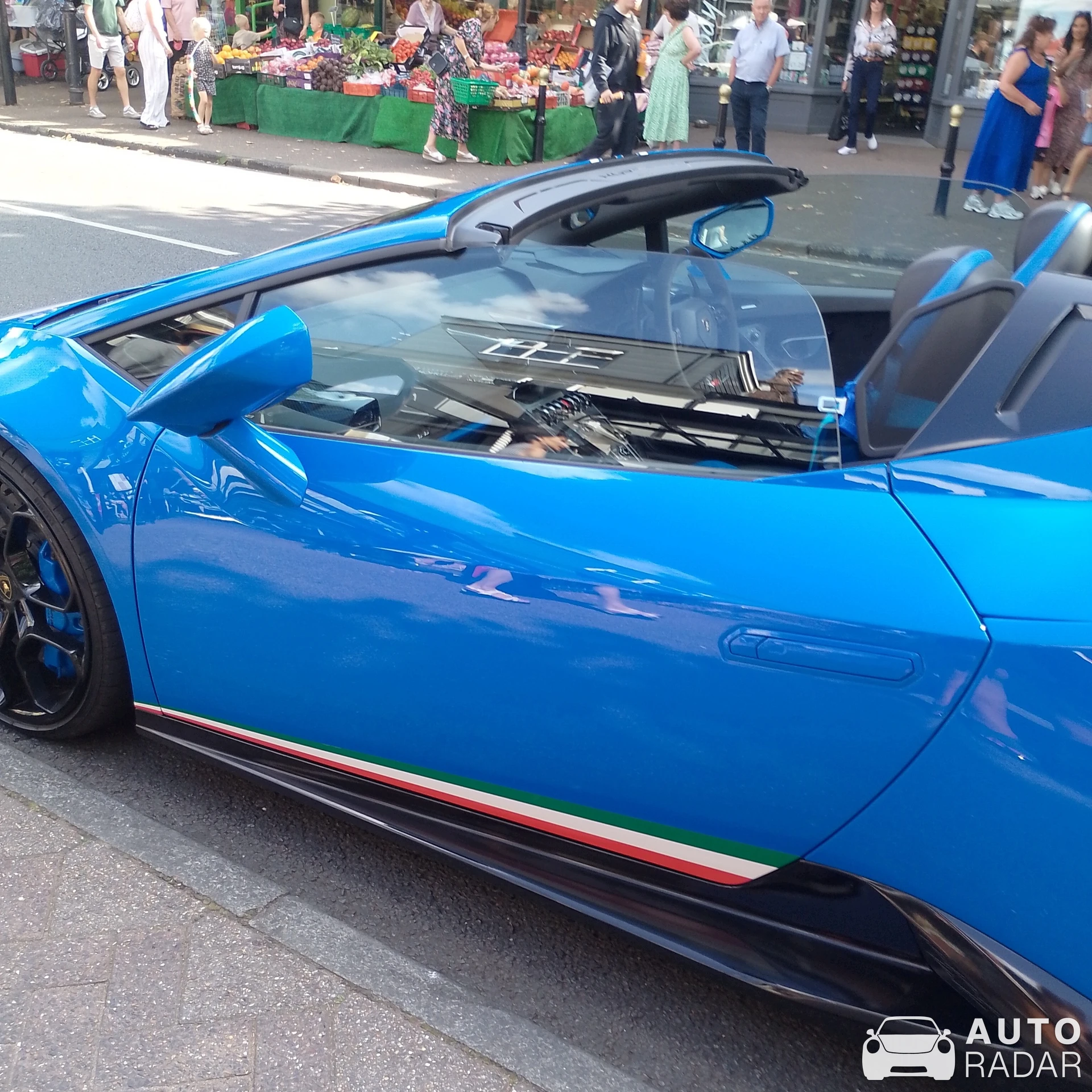 Lamborghini Huracán LP640-4 Performante Spyder spotted in Blackpool