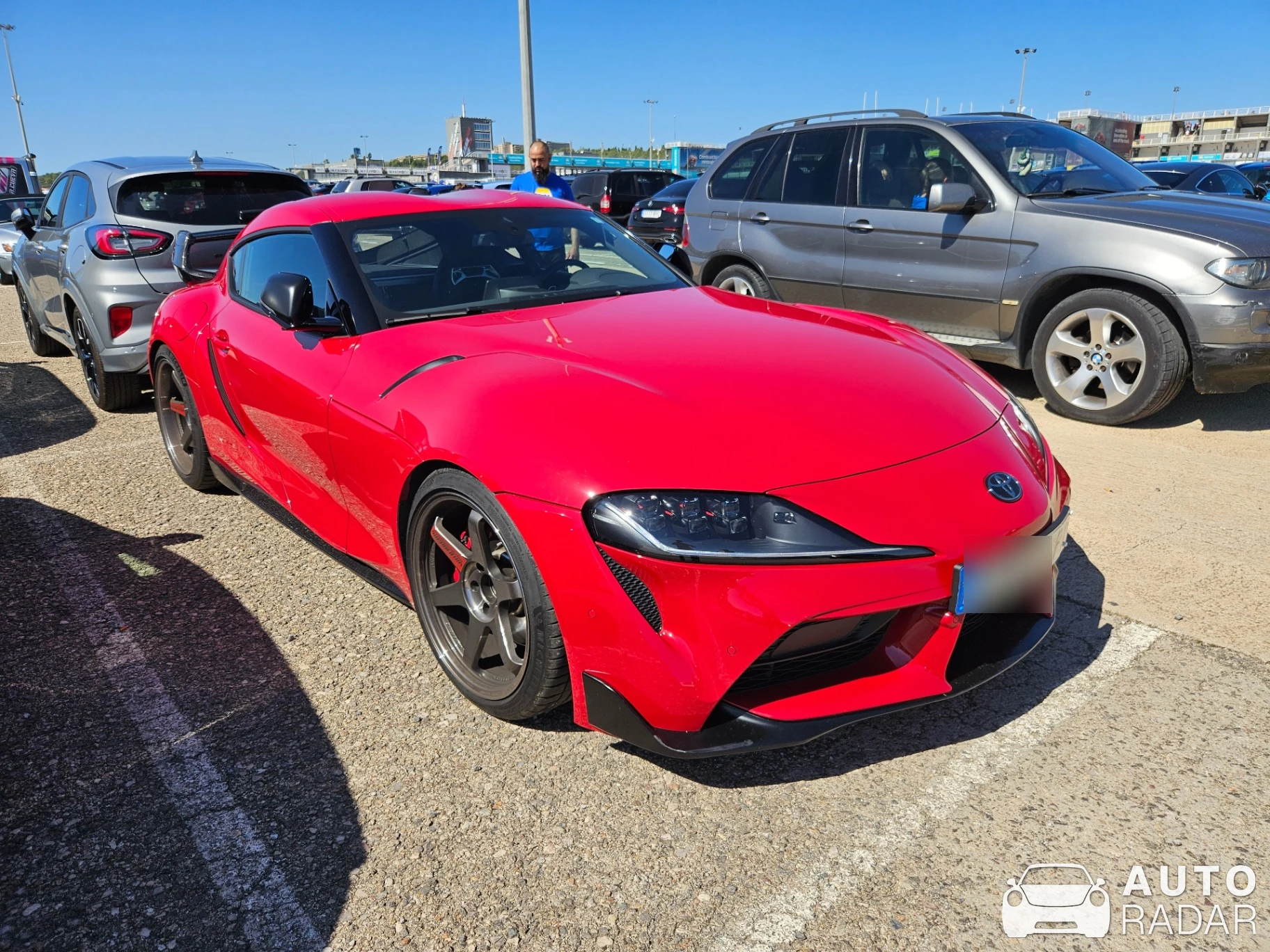 Toyota GR Supra A90 spotted in Cheste, Spain