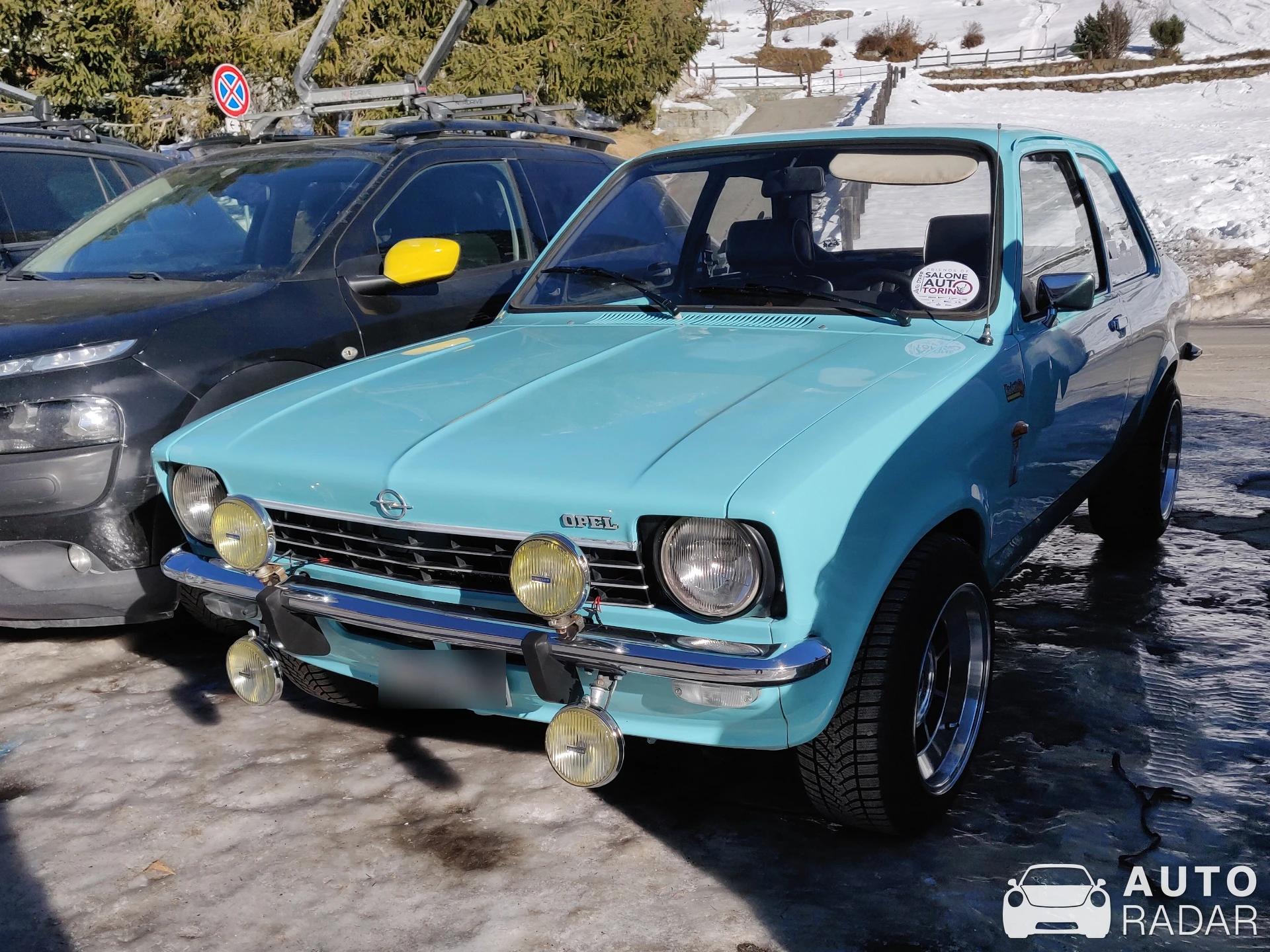 Opel Kadett C spotted in Gressoney-La-Trinité, Italy
