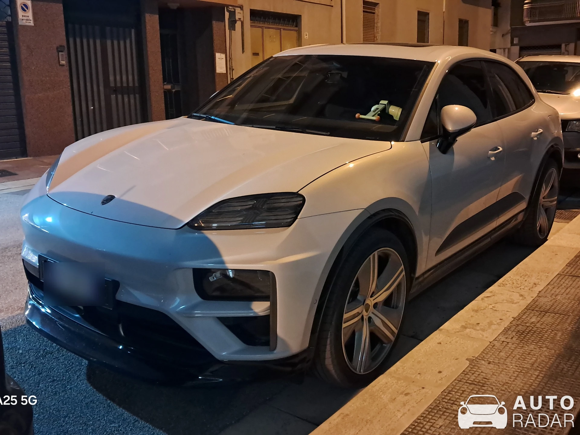 Porsche Macan EV Turbo spotted in Andria, Italy