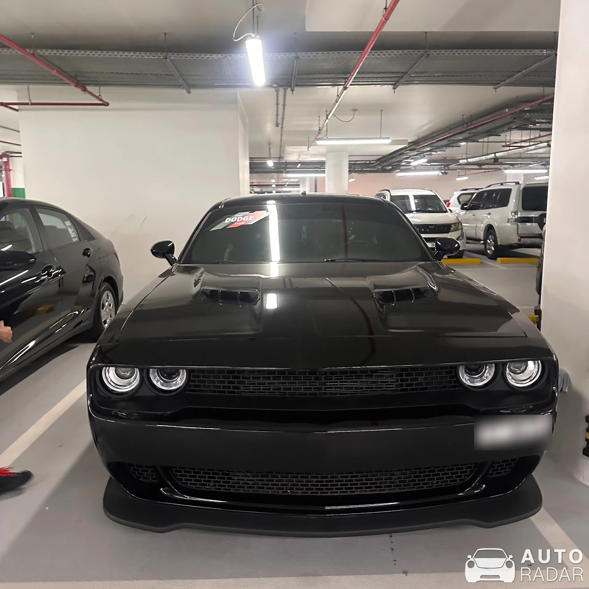 Dodge Challenger SRT Hellcat spotted in Dubai, United Arab Emirates