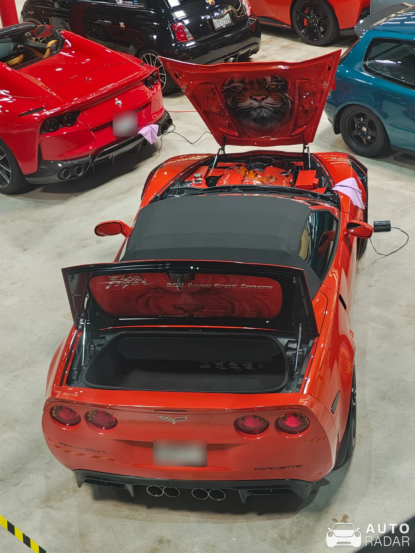 Chevrolet Corvette C6 Grand Sport Convertible spotted in Spring
