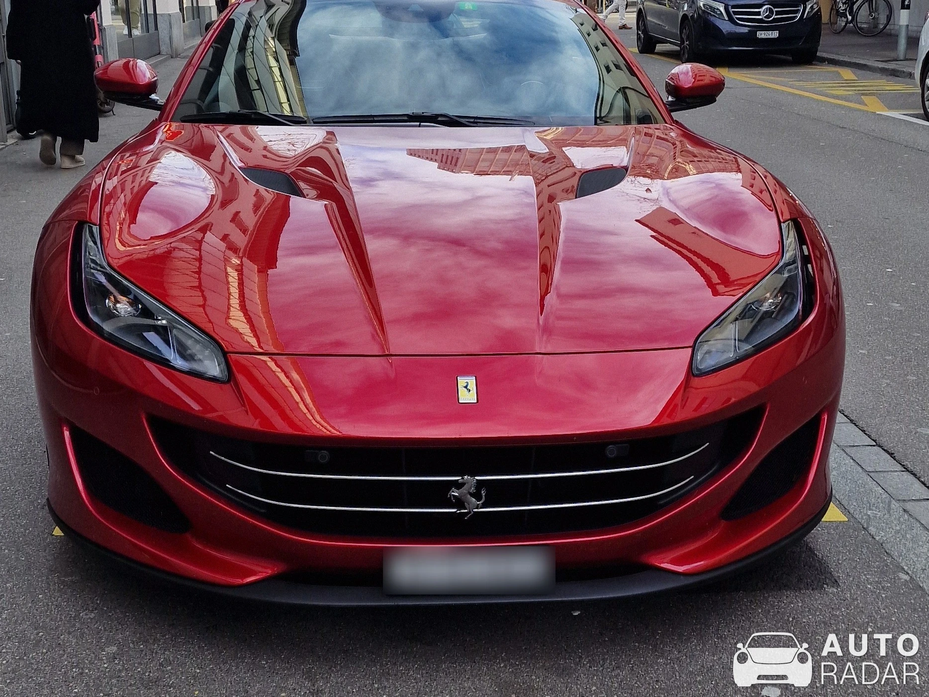 Ferrari Portofino spotted in Zürich, Switzerland
