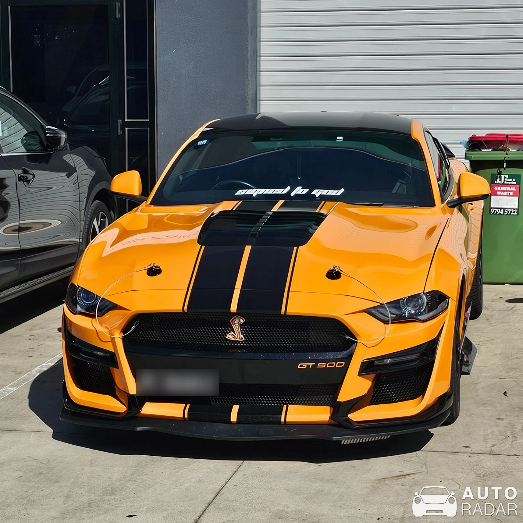 Ford Mustang Shelby GT500 spotted in Dunlop