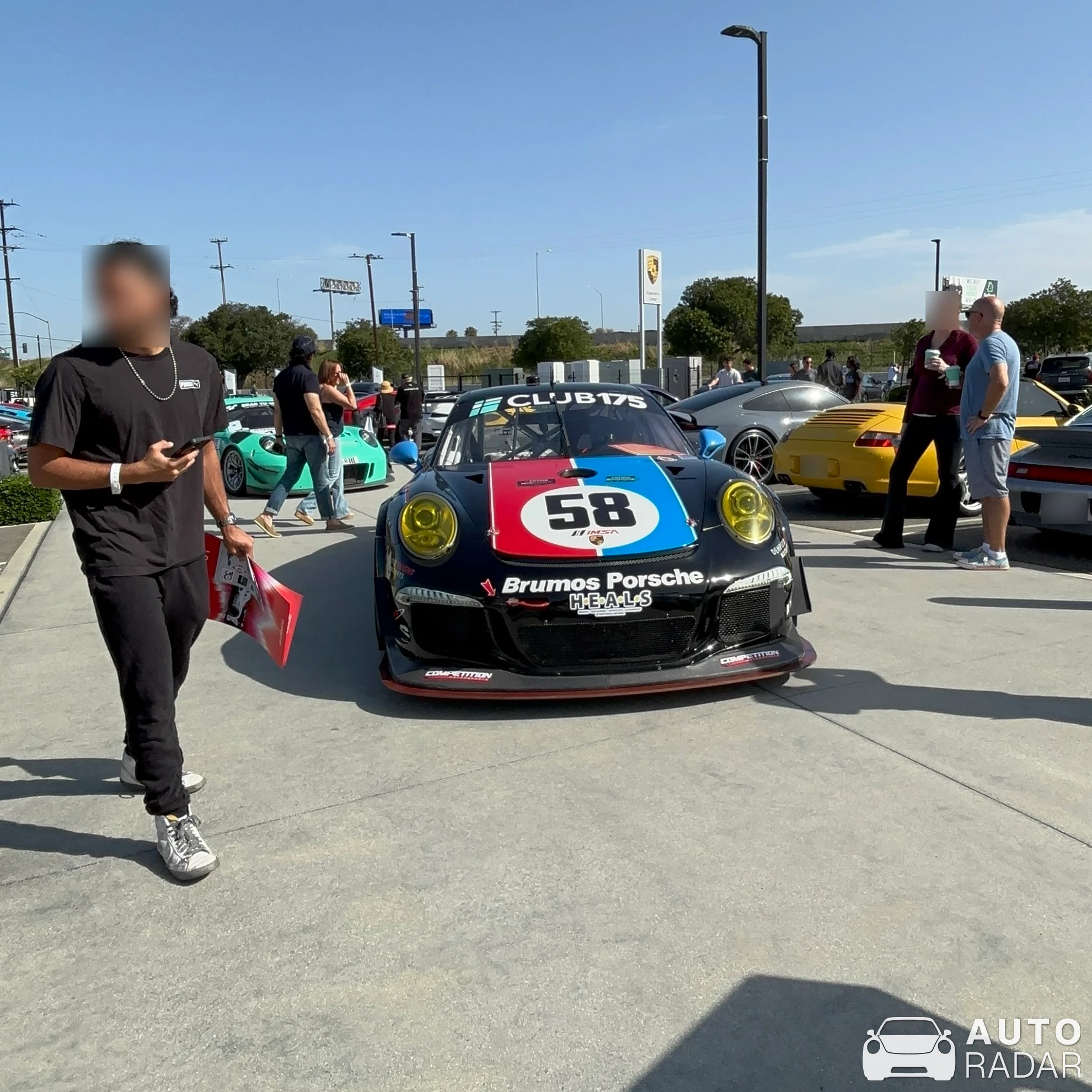 Porsche 991 GT3 Cup MkII spotted in Carson