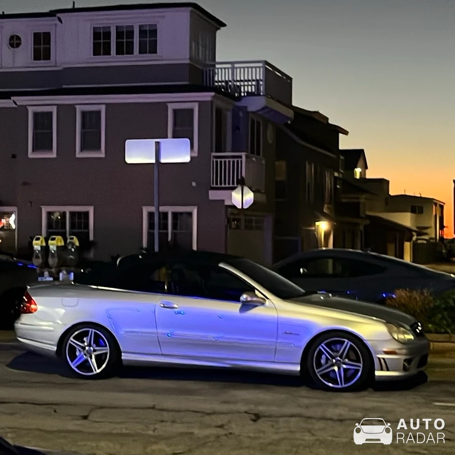 Mercedes-Benz CLK 63 AMG Cabriolet spotted in Hermosa Beach, United States