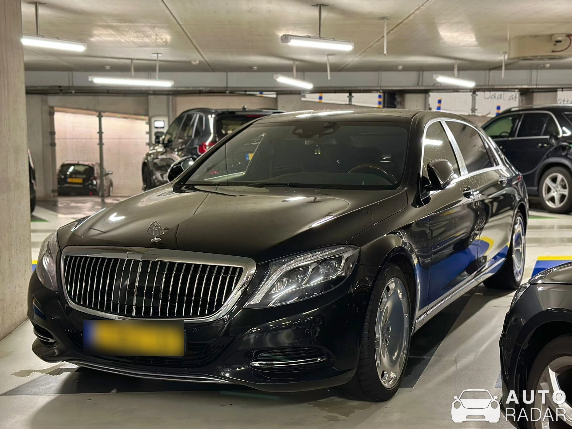 Mercedes-Maybach S 650 spotted in Rotterdam
